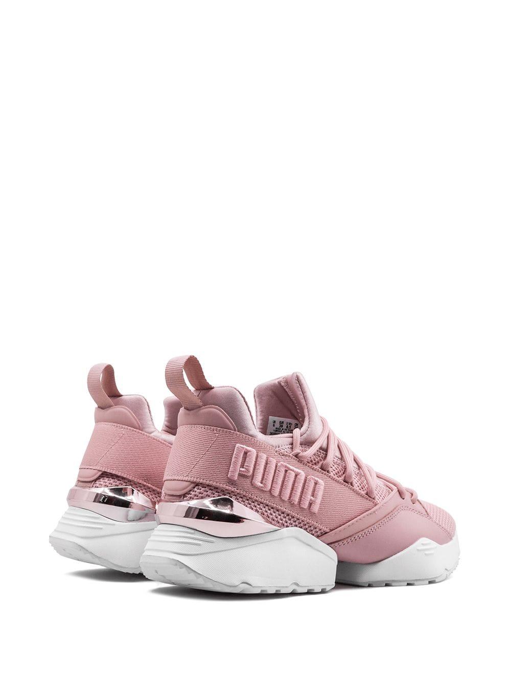 muse maia metallic rose women's sneakers