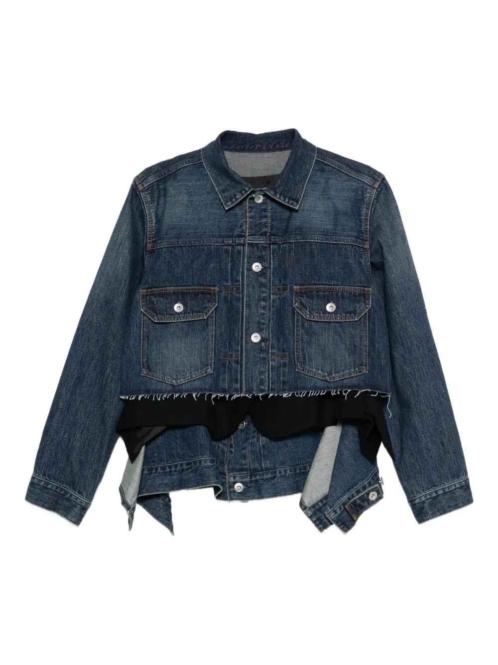 ジャケット・アウター sacai Denim Jacket 21-02447M Levi's® X Sacai Denim Jacket - Blue | Levi's® GB sacai Denim