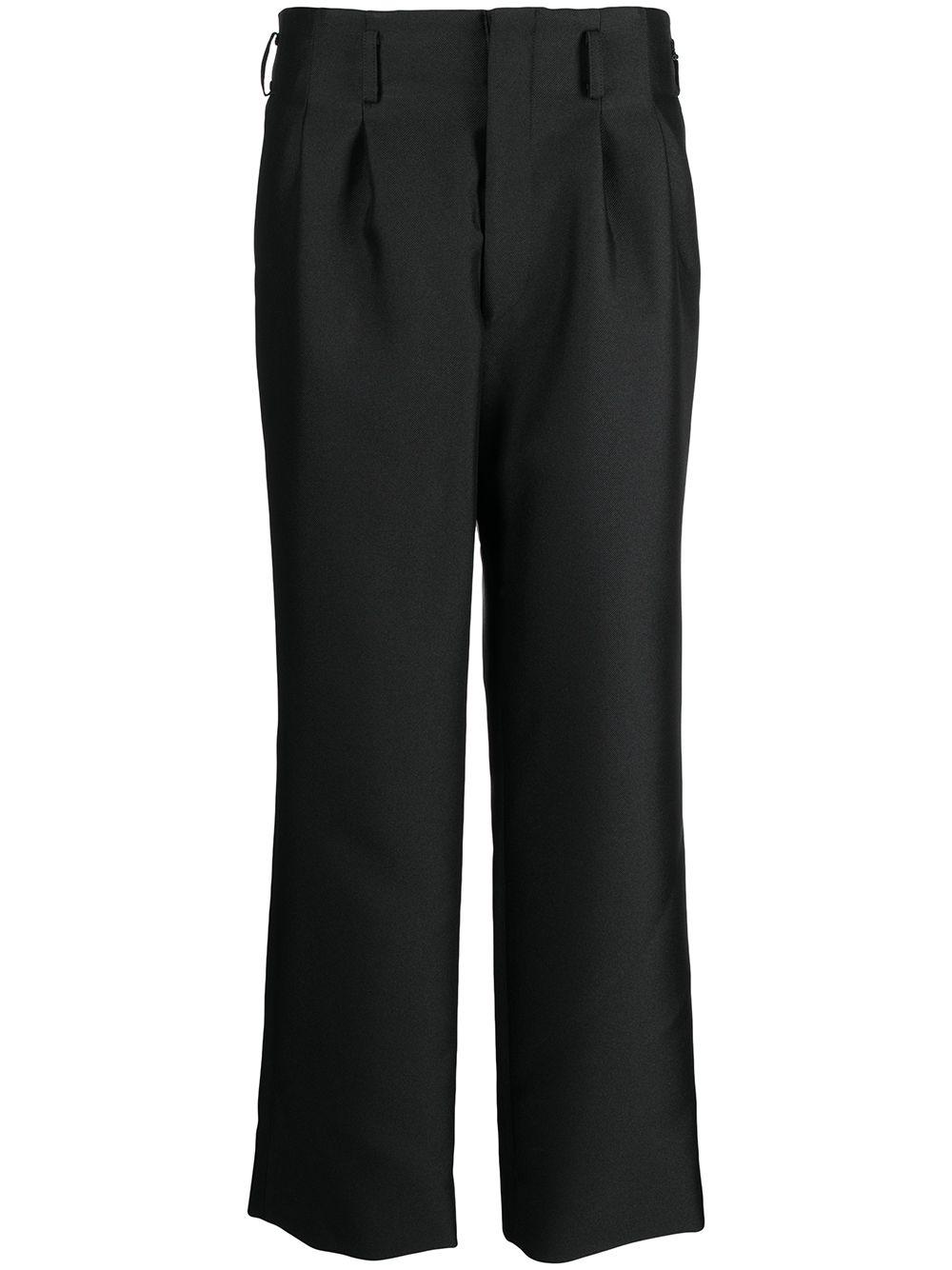 Straight-leg Tailored Trousers 