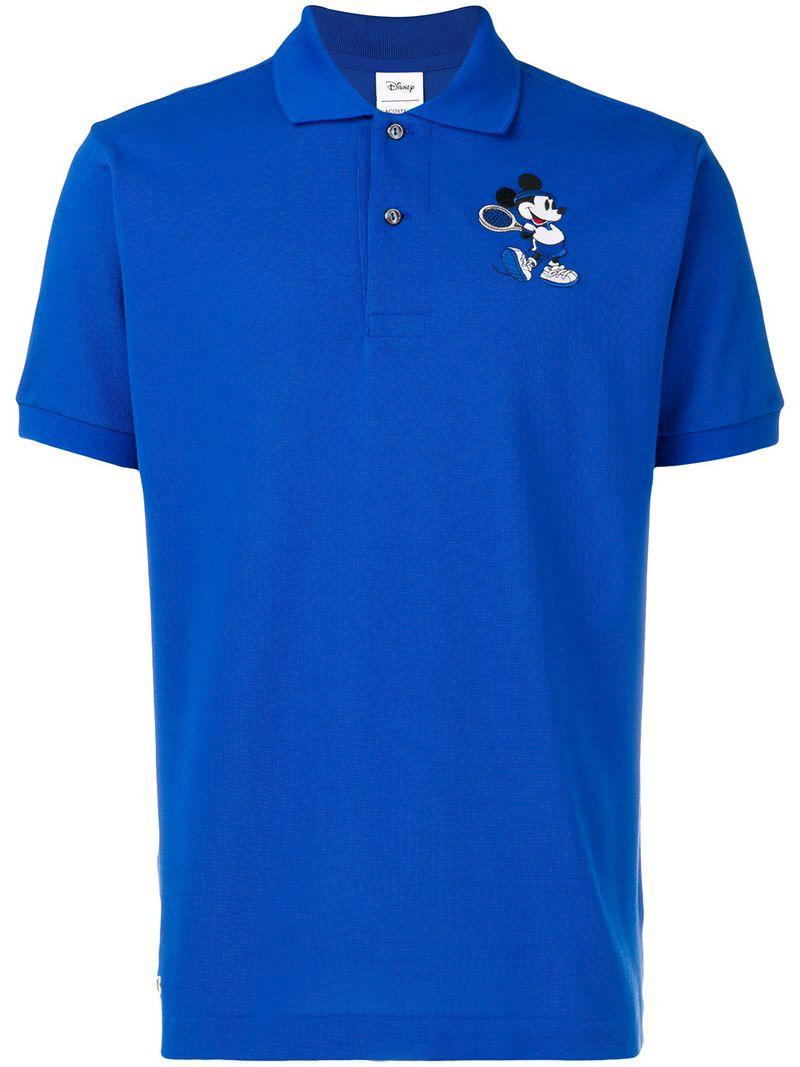 Lacoste Tennis Mickey Mouse Polo Shirt in Blue for Men | Lyst