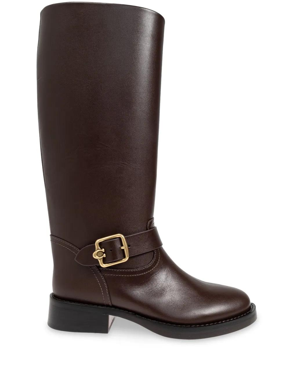 COACH Boots 'Madeline' in Brown | Lyst