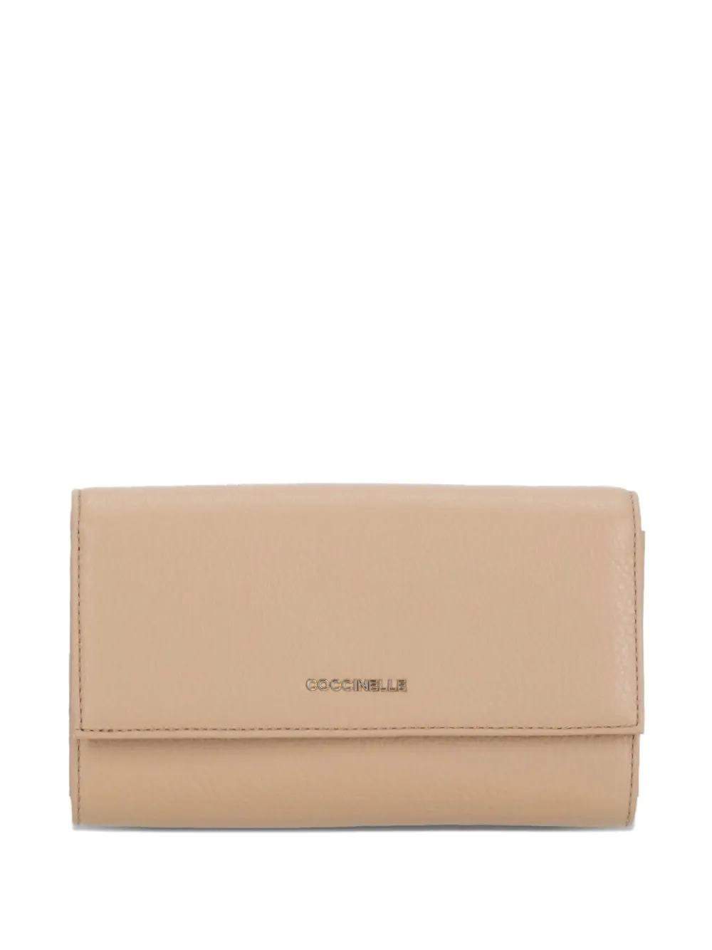 財布・小物その他 COCCINELLE Woman Wallet Beige E2MW5172101 N71 METALLIC SOFT MINI GL WALLET – COCCINELLEJAPAN.COM
