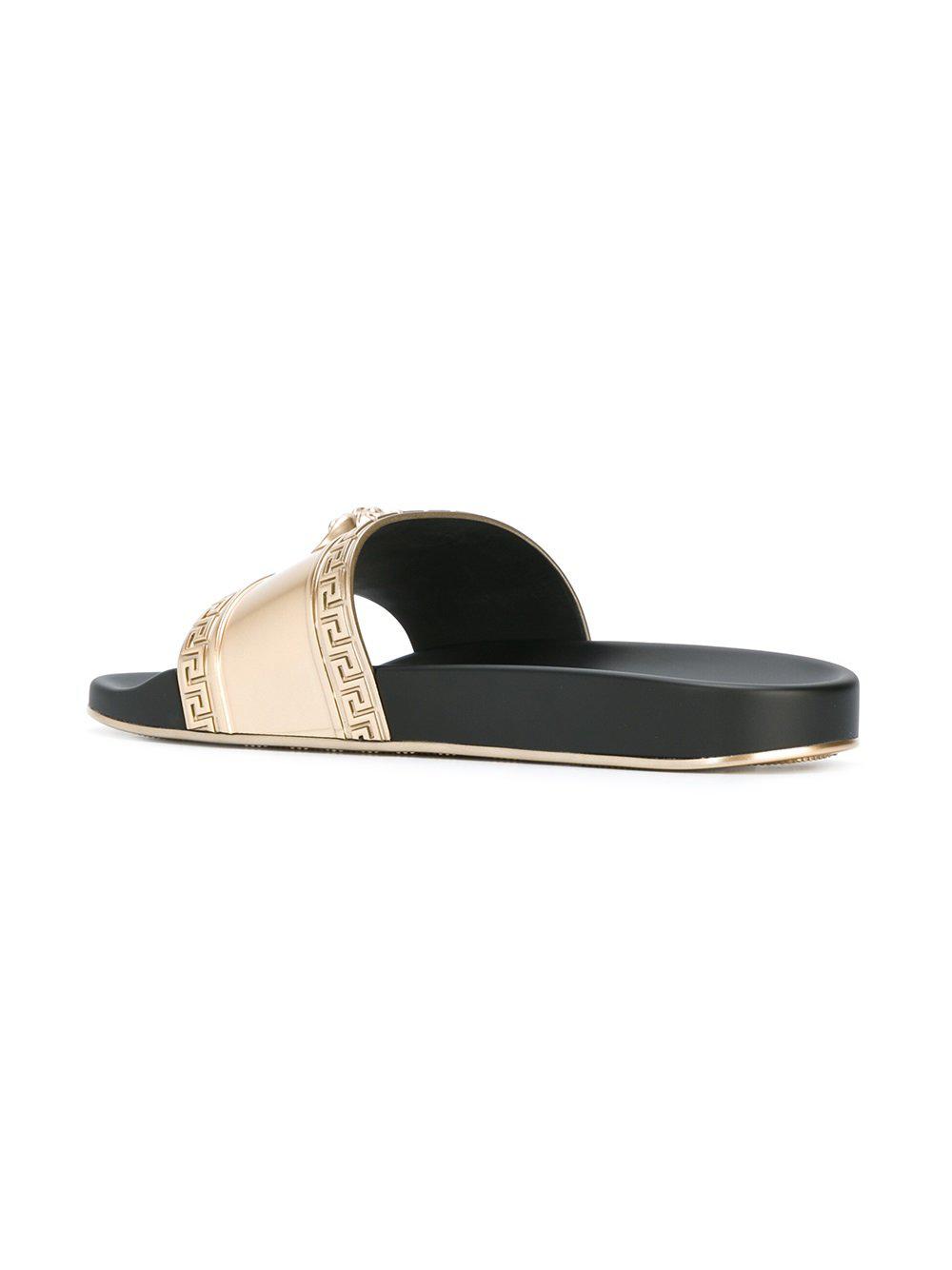 versace beach slides