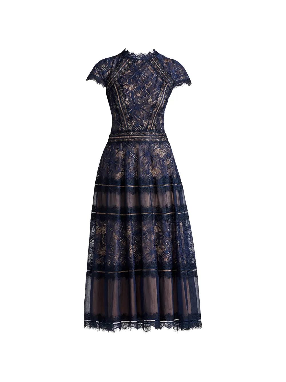 brown white polka dot dress Princess Polly Women's Jorjana Polka Dot Maxi Dress - Brown main image 1
