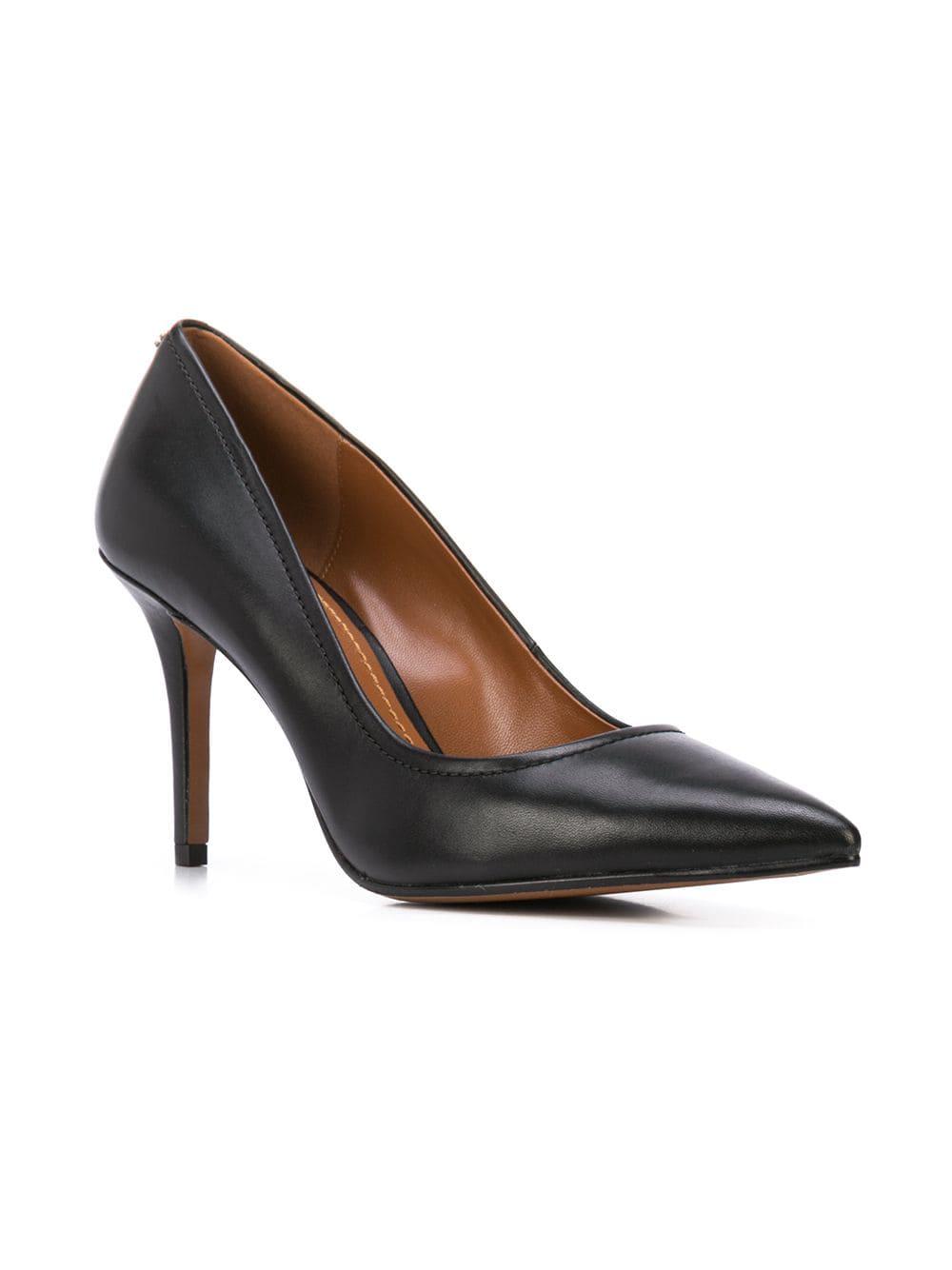 Coach hotsell black heels