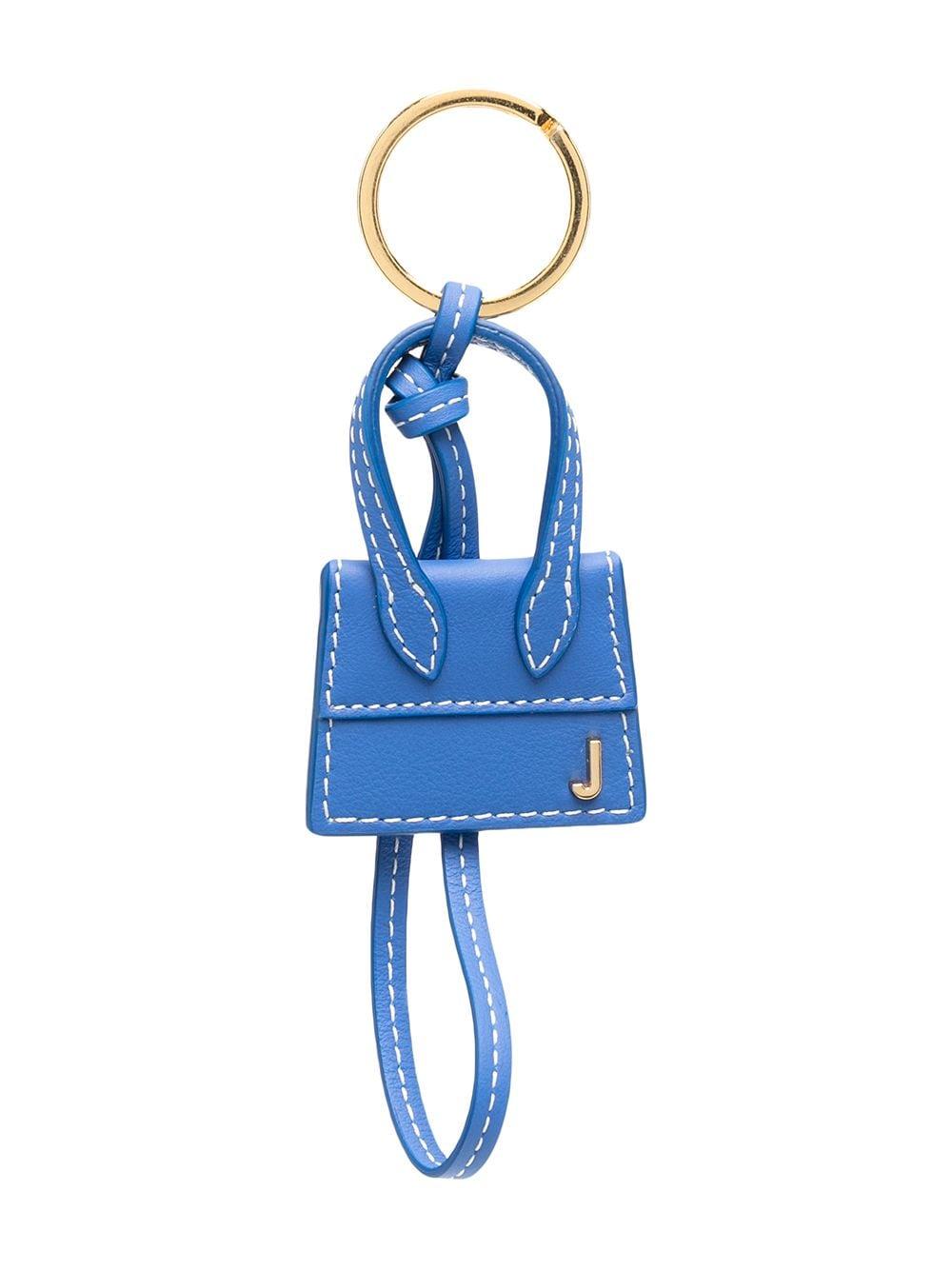 Jacquemus Signature Mini Bag Keychain in Blue | Lyst