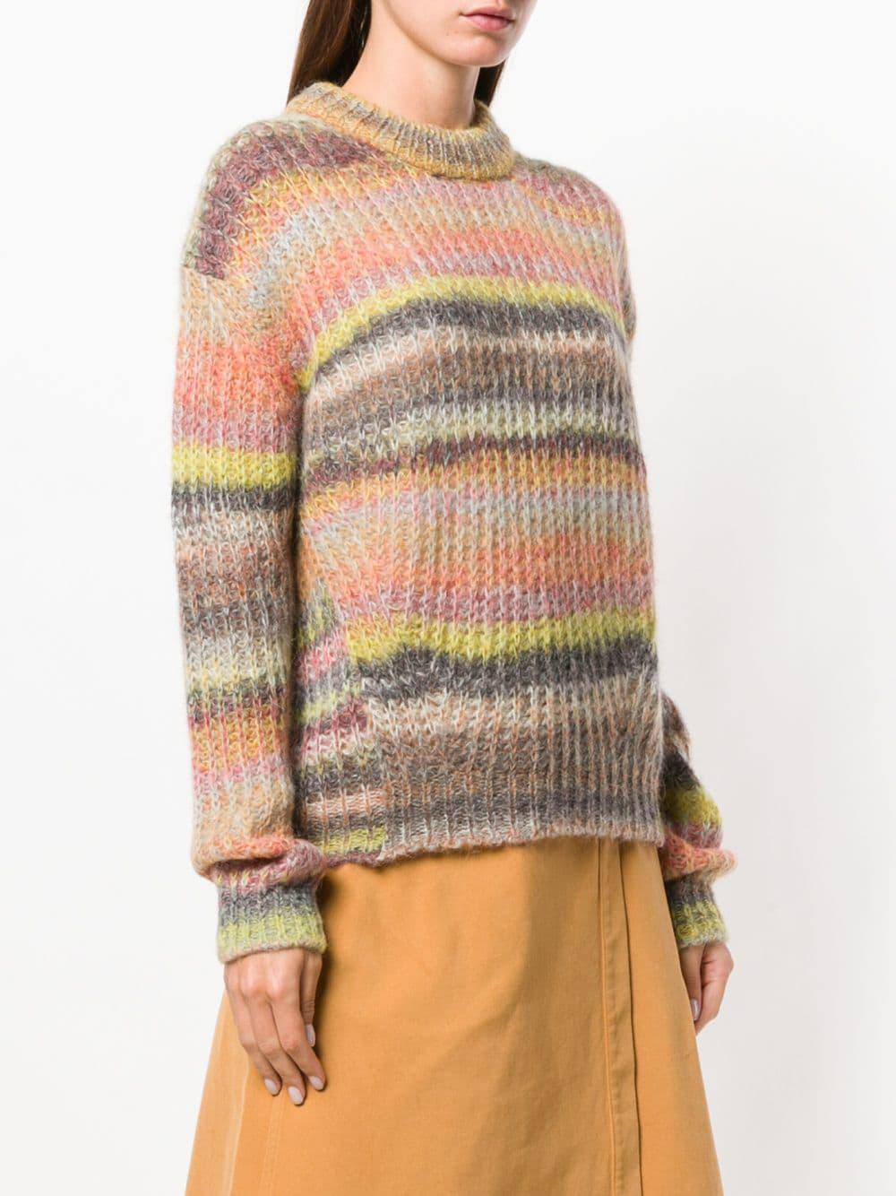 multicolor wool sweater