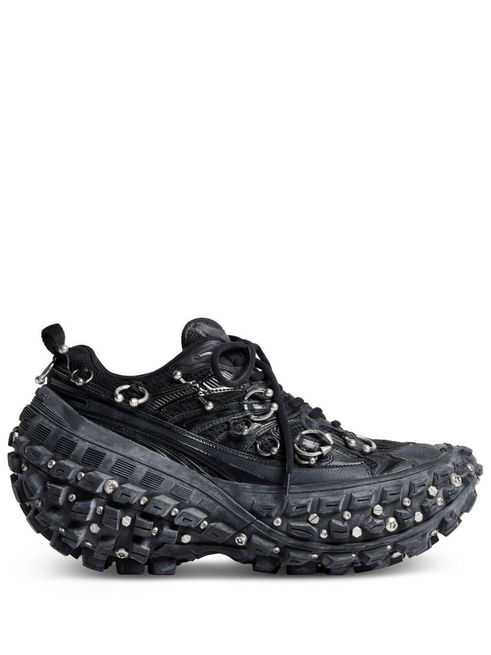 【BALENCIAGA】BB パリ ストラス フーディ ブラック BALENCIAGA バレンシアガ 24AW パリリバティーオーバーサイズ