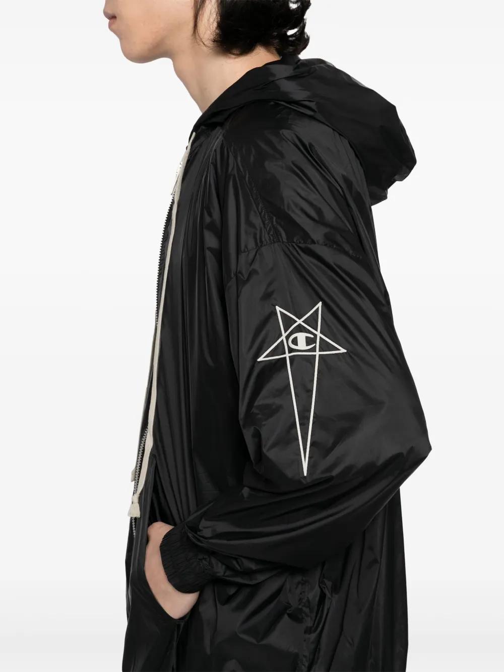 大人気! RICK OWENS x Champion ジャンボ ジェイソン ジャケット RICK OWENS ジャンボジェイソン フーデッドジャケット 大人気