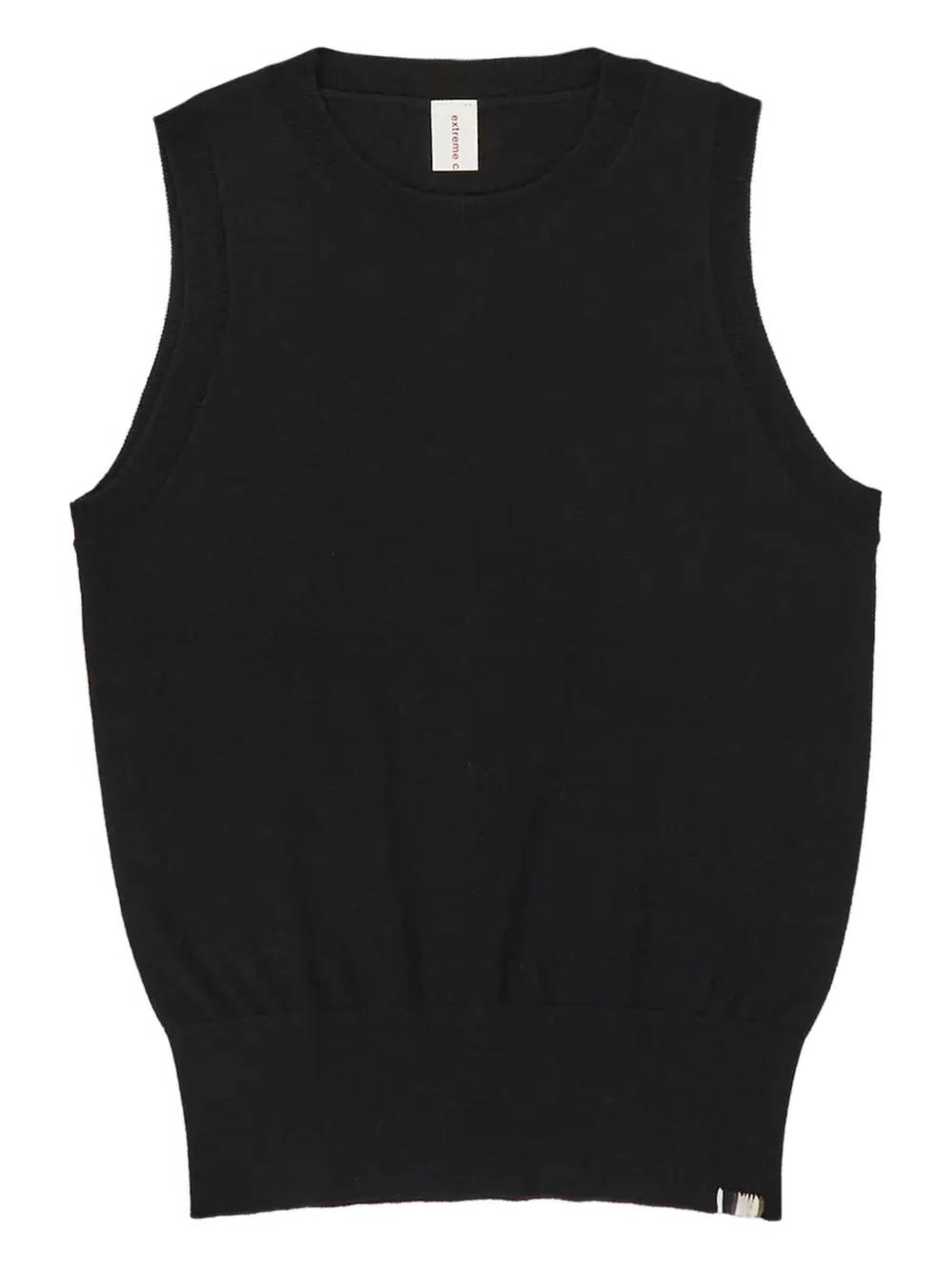 extreme cashmere タンクトップ Extreme Cashmere トップ/タンクトップ - 黒 | BODYRAVEN