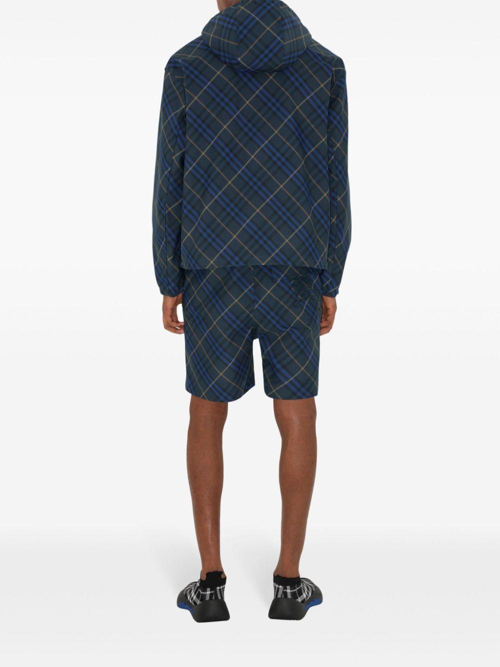 Burberry メンズ ブルー ヴィンテージチェック ショートパンツ ハーフ 