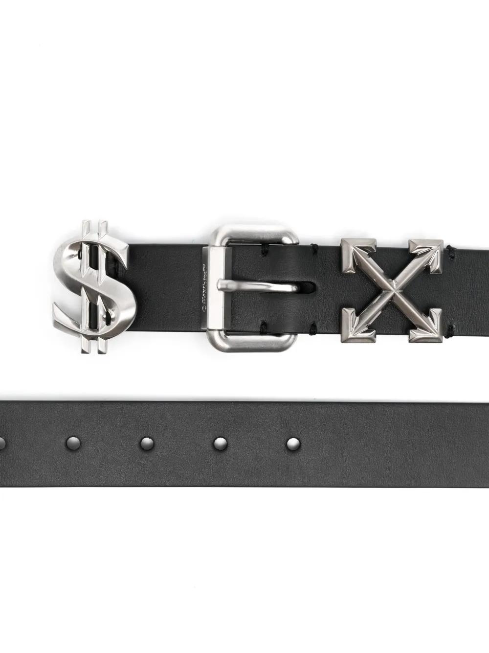 Off-White c/o Virgil Abloh Arrow Sex Belt in Black for Men