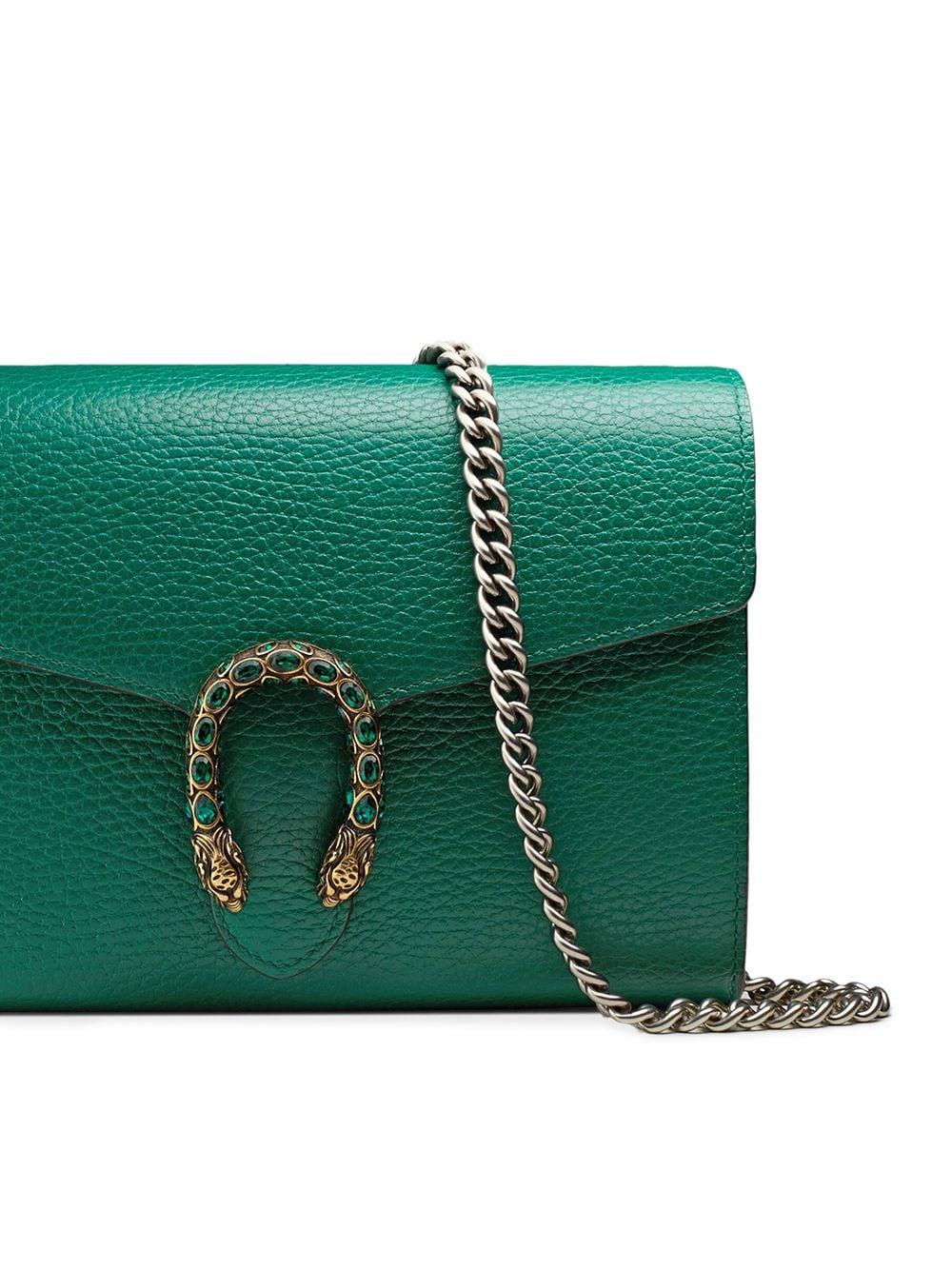 Gucci Dionysus Mini Shoulder Bag in Green | Lyst