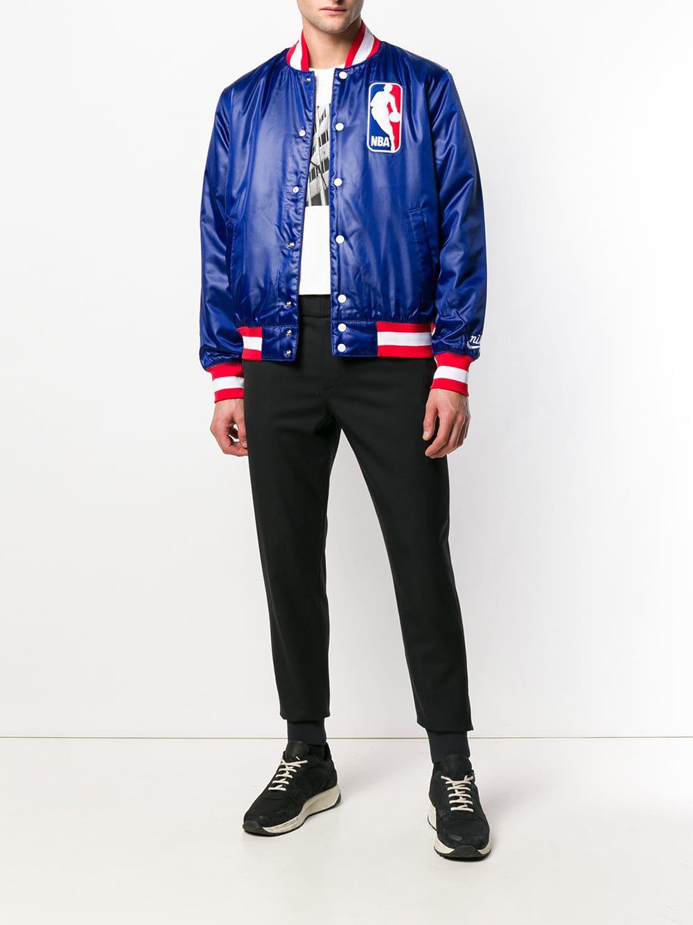 Nike Synthetic Sb X Nba Bomber Jacket in Blue for Men | Lyst