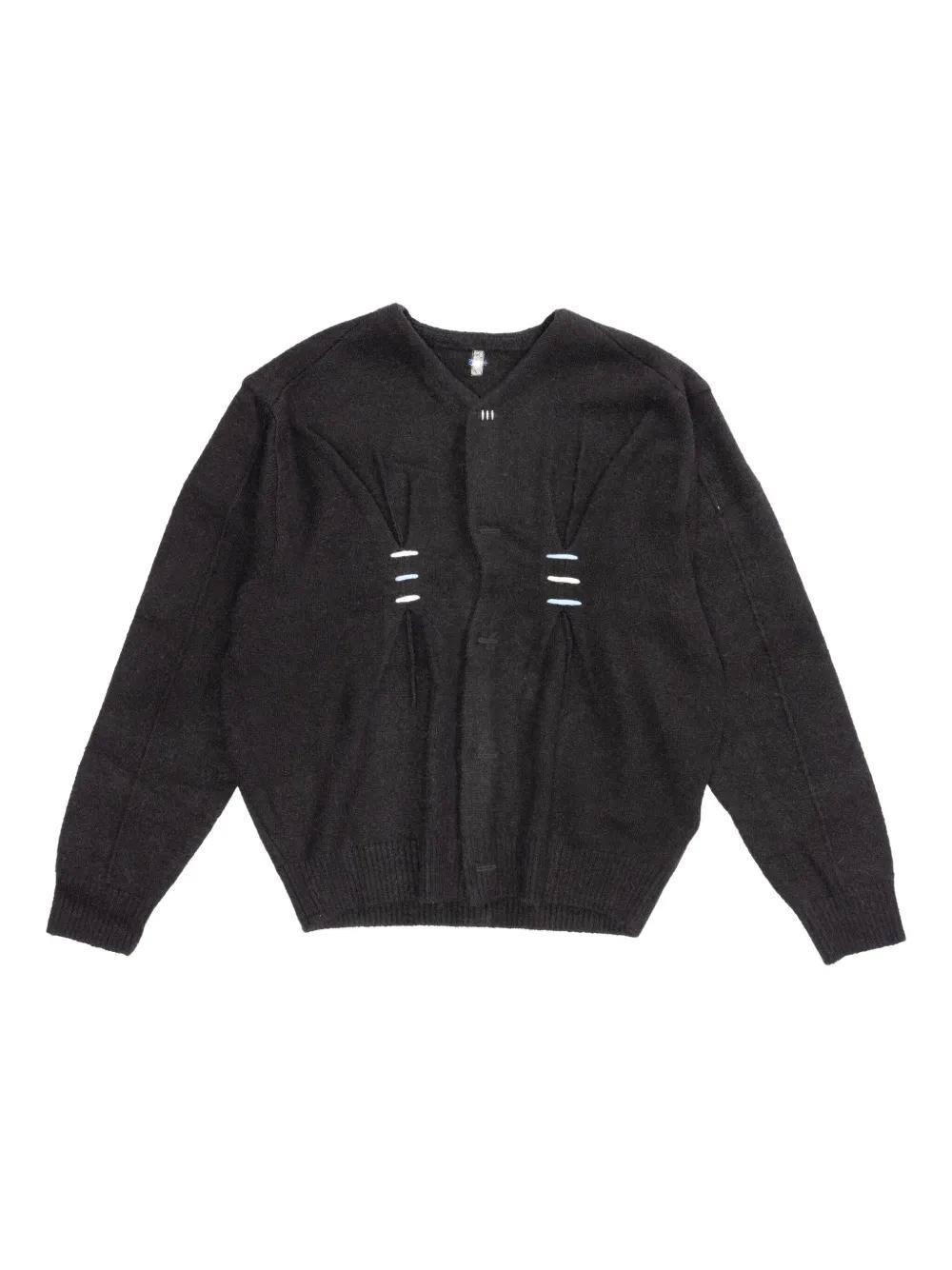 ADERERROR カーディガン ブラック メンズ Adererror カーディガン | オンラインセールは最大40%オフ | Lyst