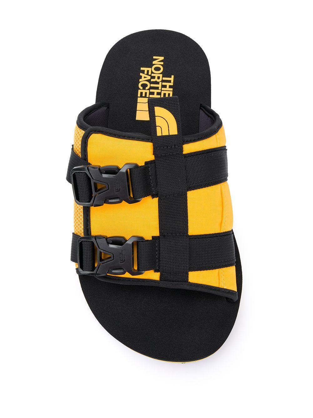 The North Face Buckle Strap Slides in Black for Men | Lyst