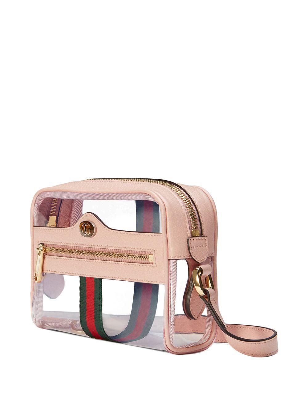 Gucci ophidia mini transparent bag on sale