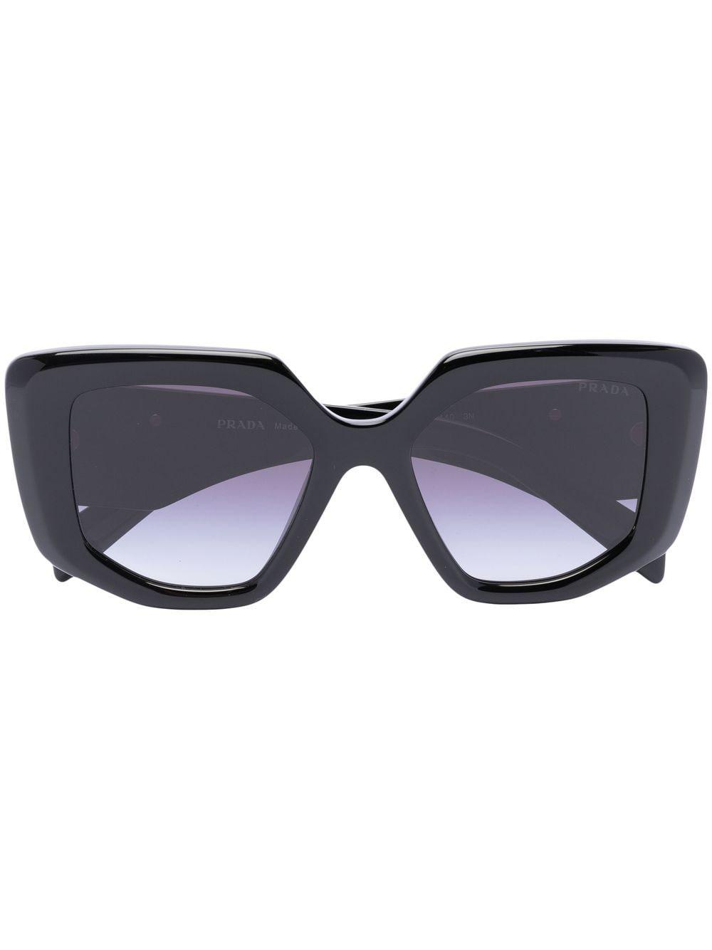 Romantiek Charmant systeem Prada Tinted Oversize-frame Sunglasses in Blue | Lyst