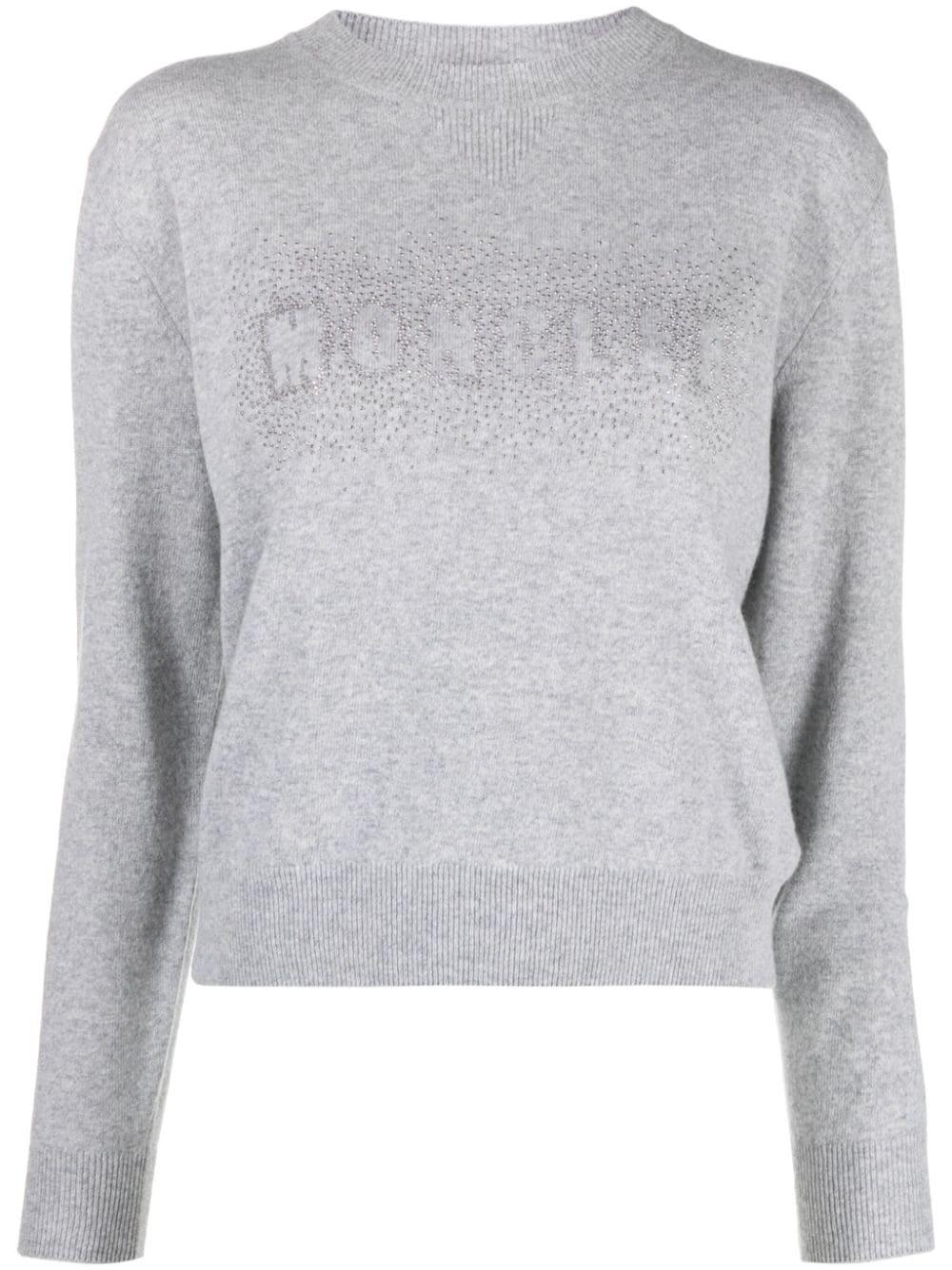 Grey cheap moncler jumper