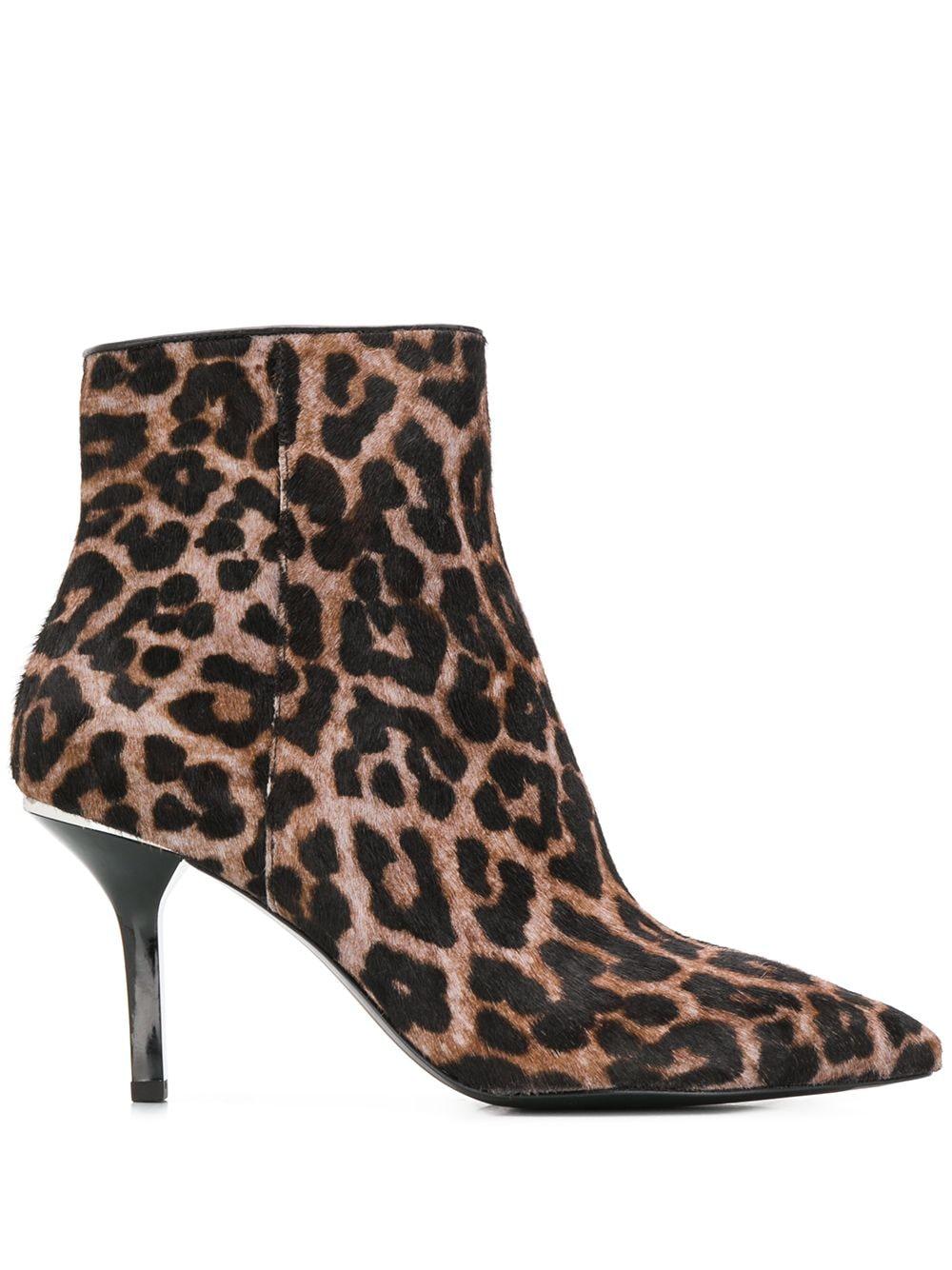 michael kors animal print boots