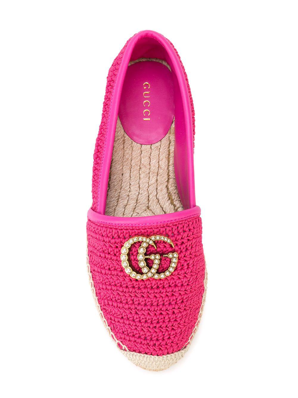 gucci raffia espadrilles
