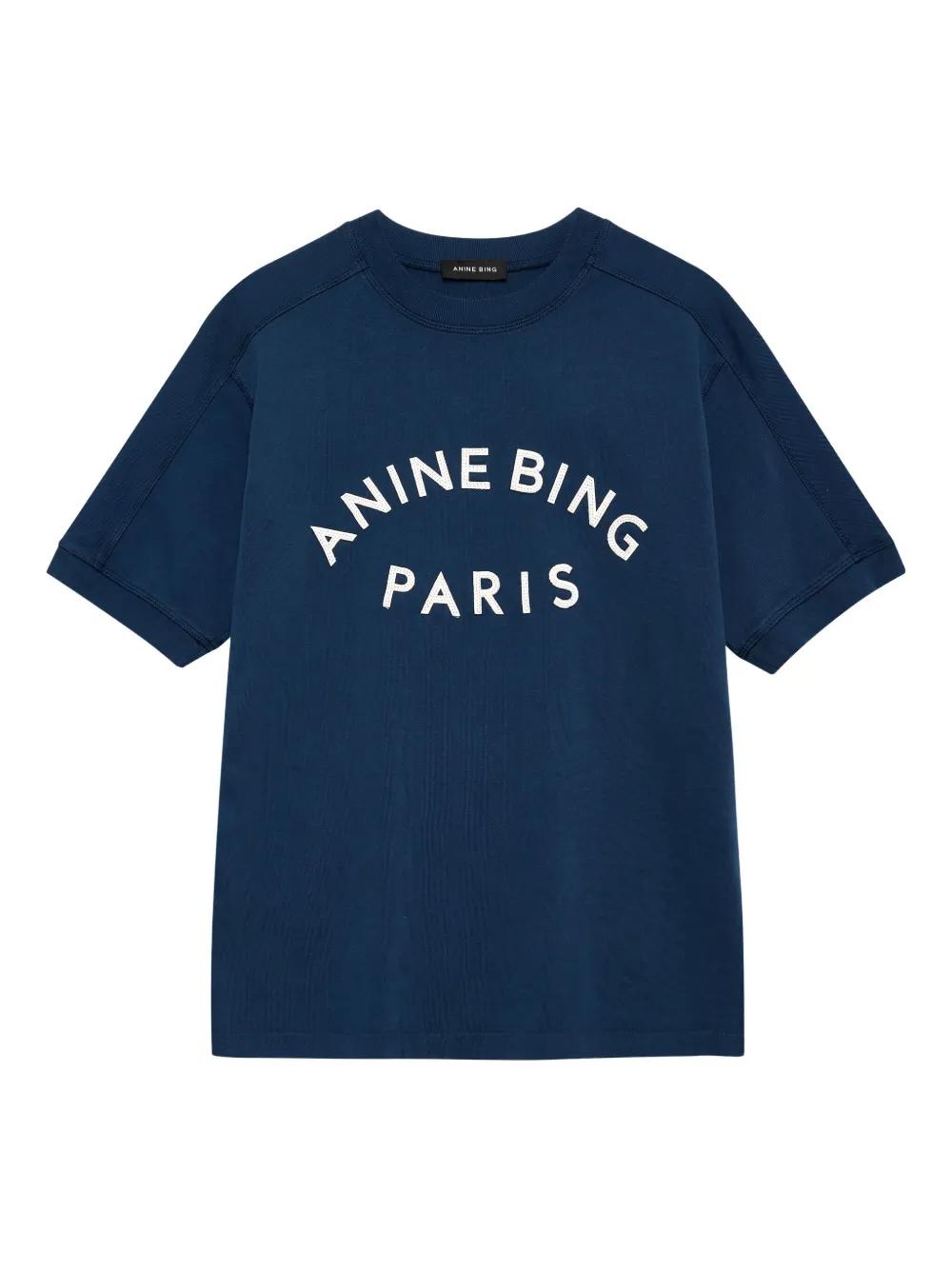 Tシャツ・カットソー ANINE BING T-SHIRTS MULTI ANINE BING/アニン ビン】CADE Tシャツ（Tシャツ／カットソー
