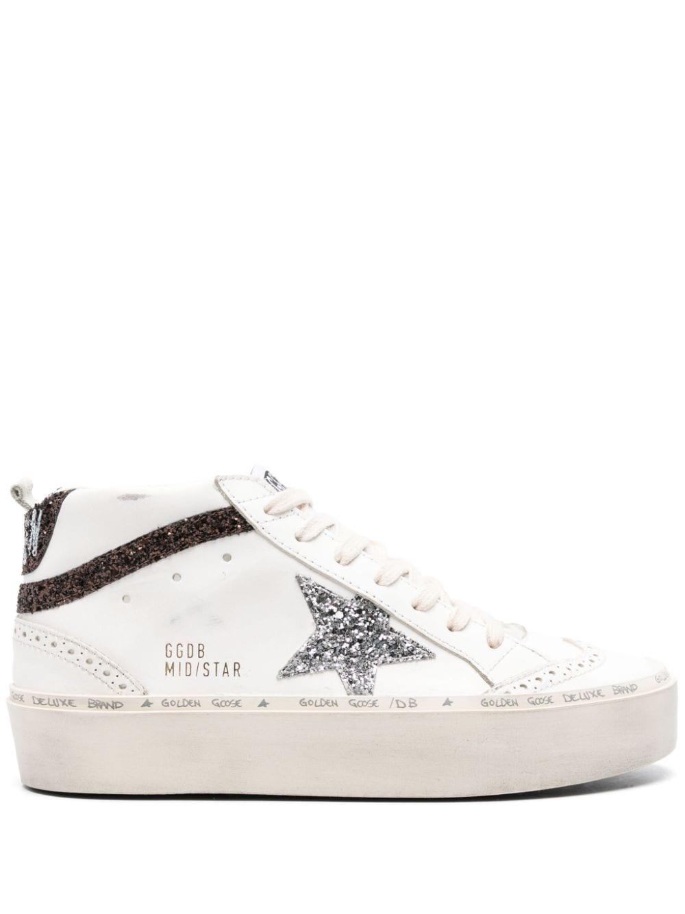 White golden goose high tops 2025