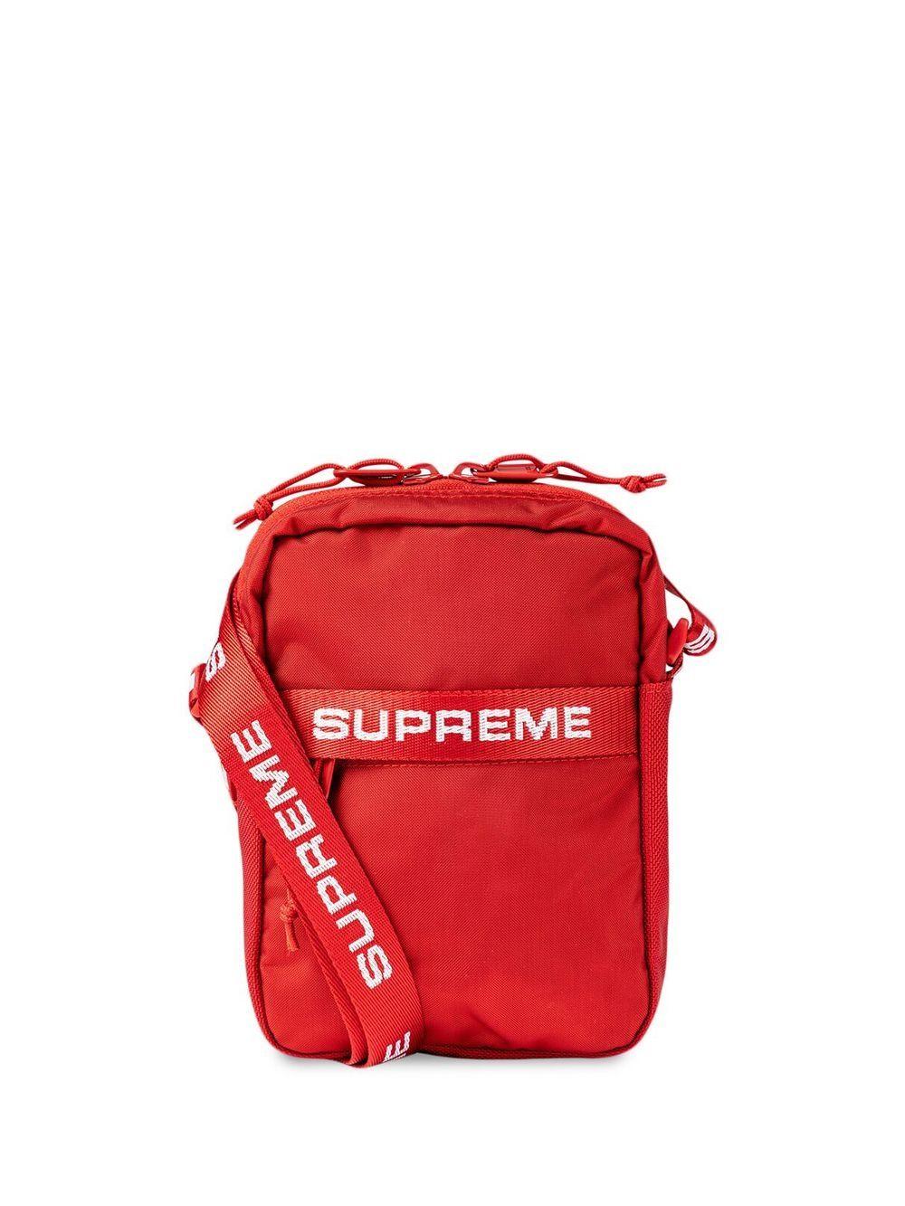 Supreme Logo Strap Shoulder Bag - ShopStyle