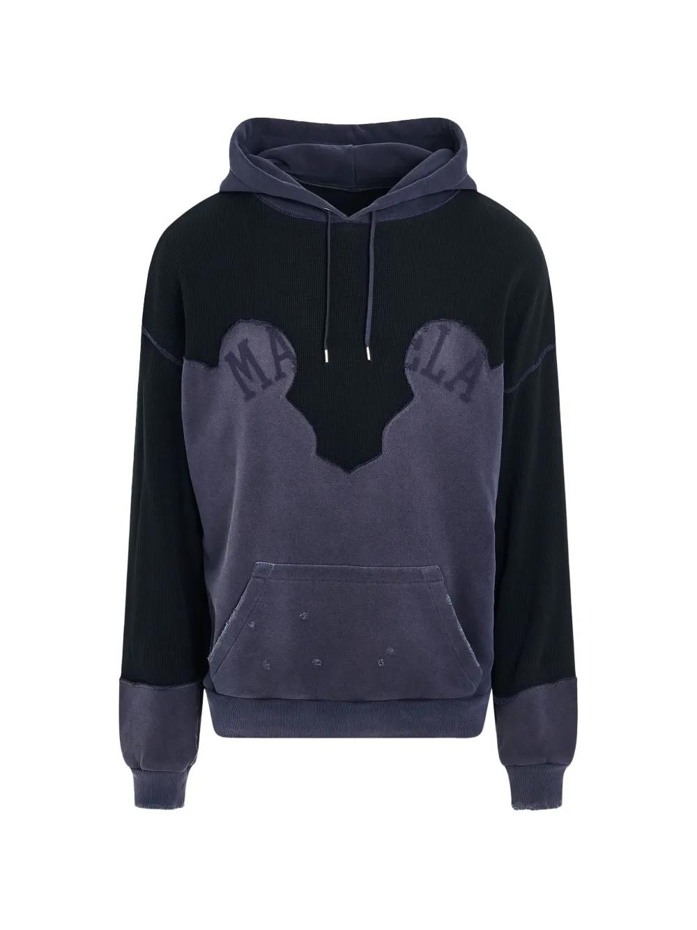 トップス Maison Mariela 1 con hoodie Embroidered Logo Hoodie | Maison Margiela