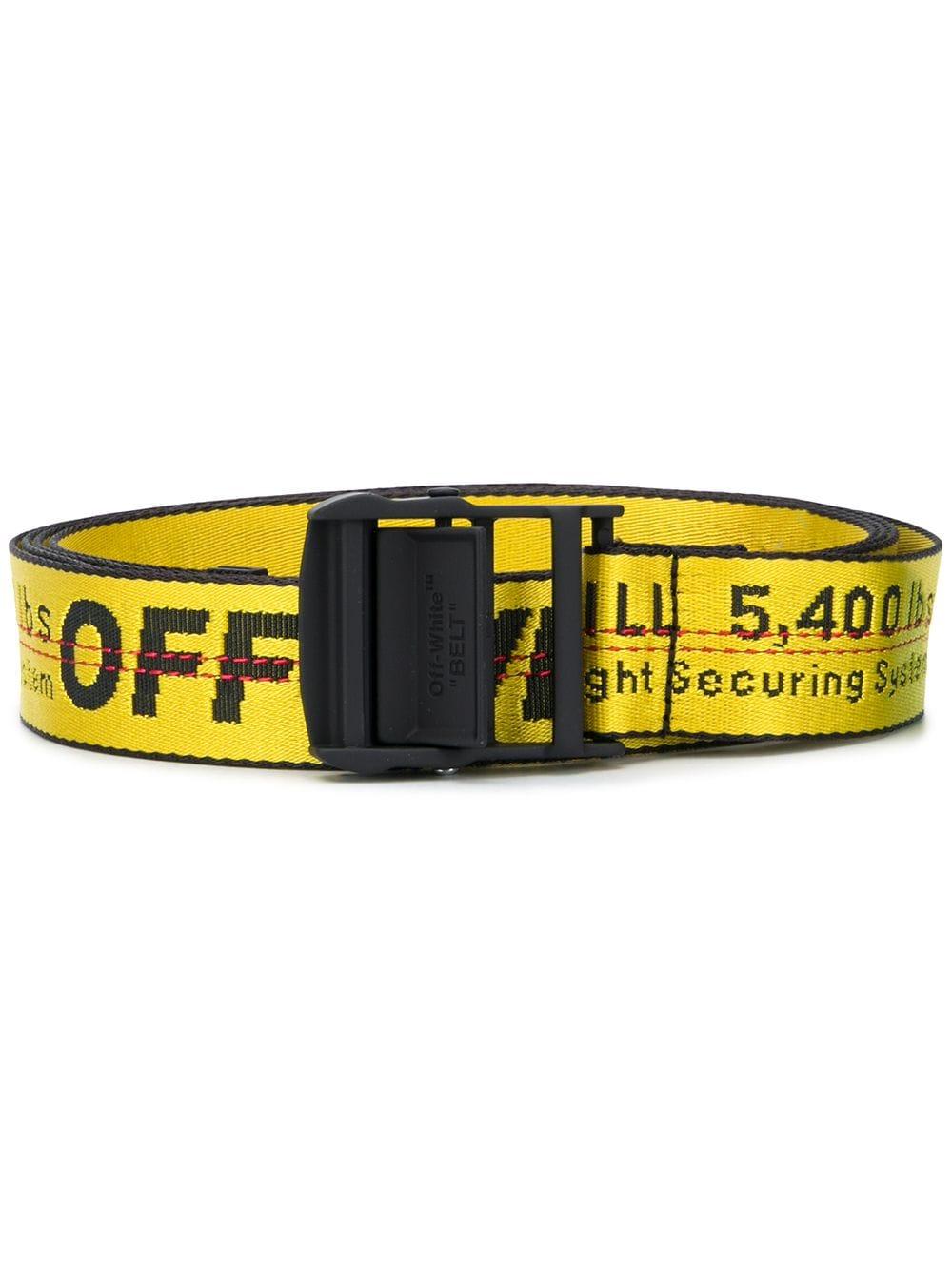 Mainstream Stå op i stedet Telemacos Off-White c/o Virgil Abloh Industrial Belt in Yellow Black (Yellow) for Men  - Save 65% - Lyst