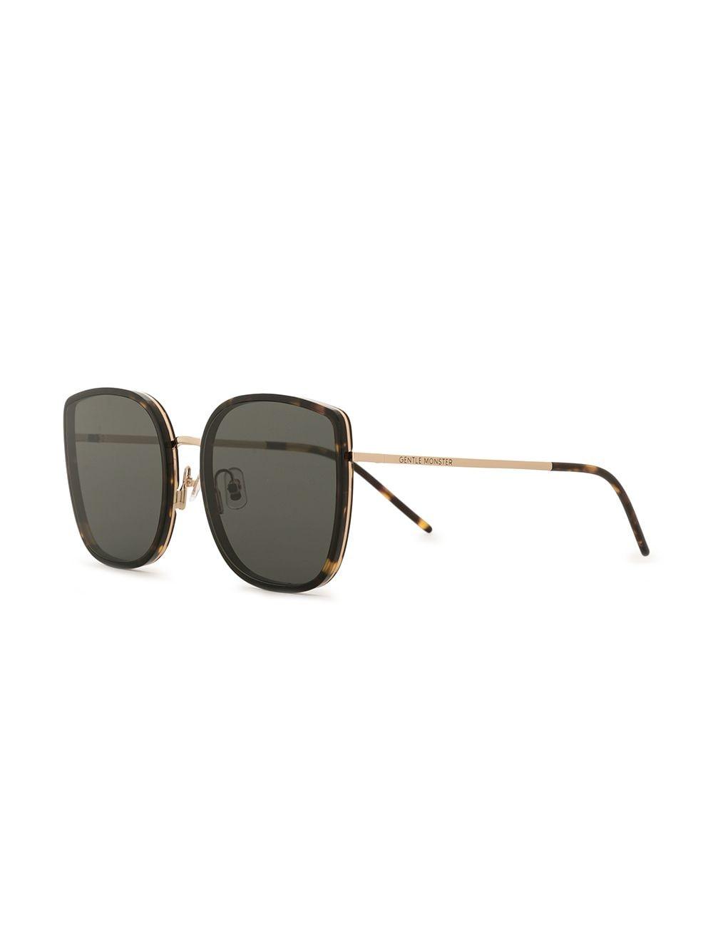 Gentle Monster Bibi T1 Oversized-frame Sunglasses in Brown - Lyst