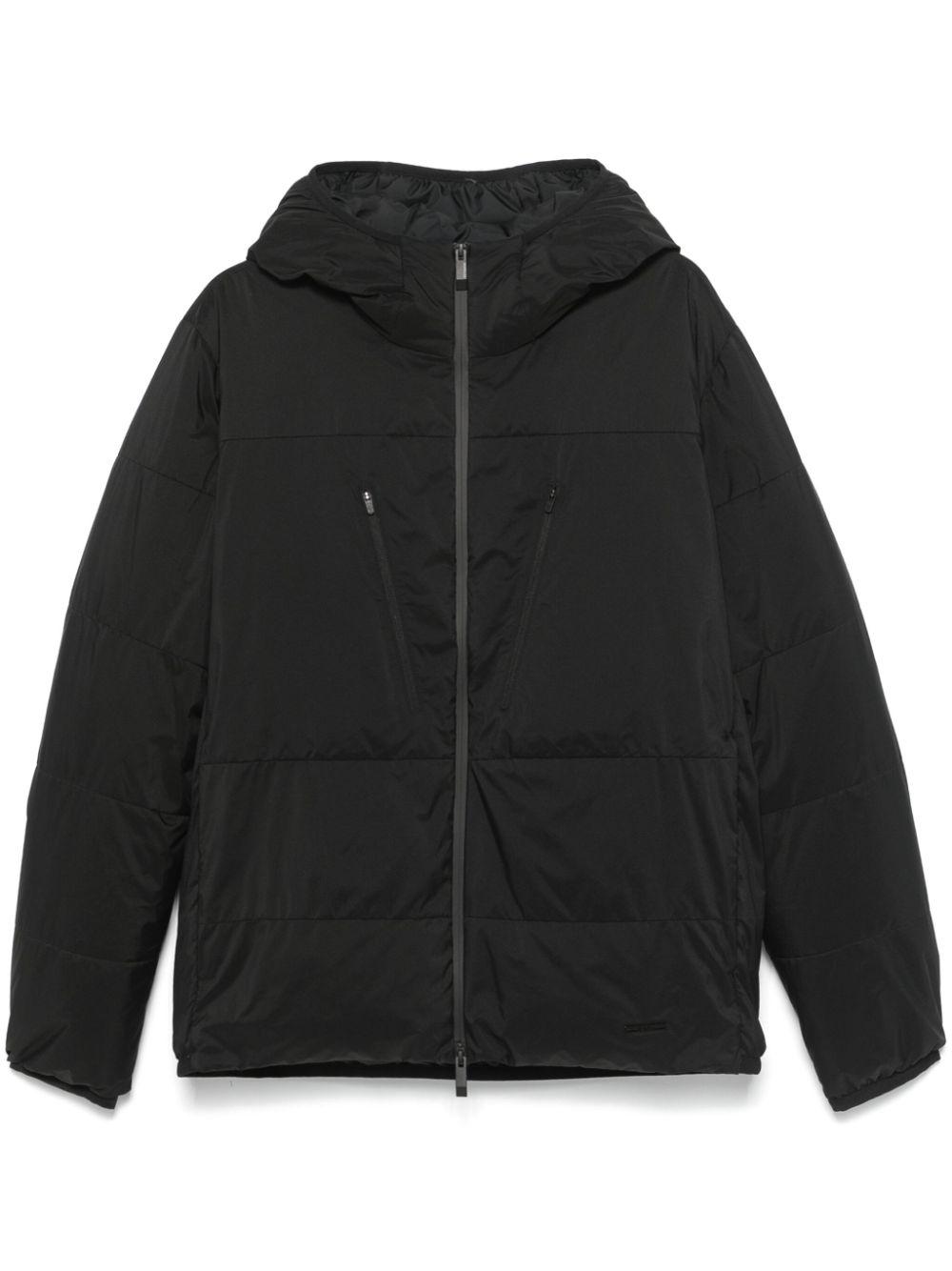 Moncler メンズ ブラック Hutte ジャケット ジャケット
