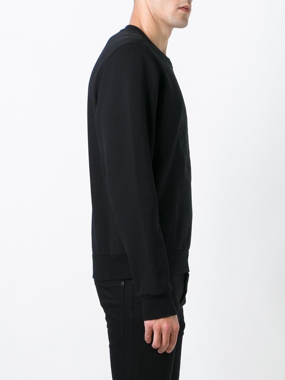 versace gym sweatshirt