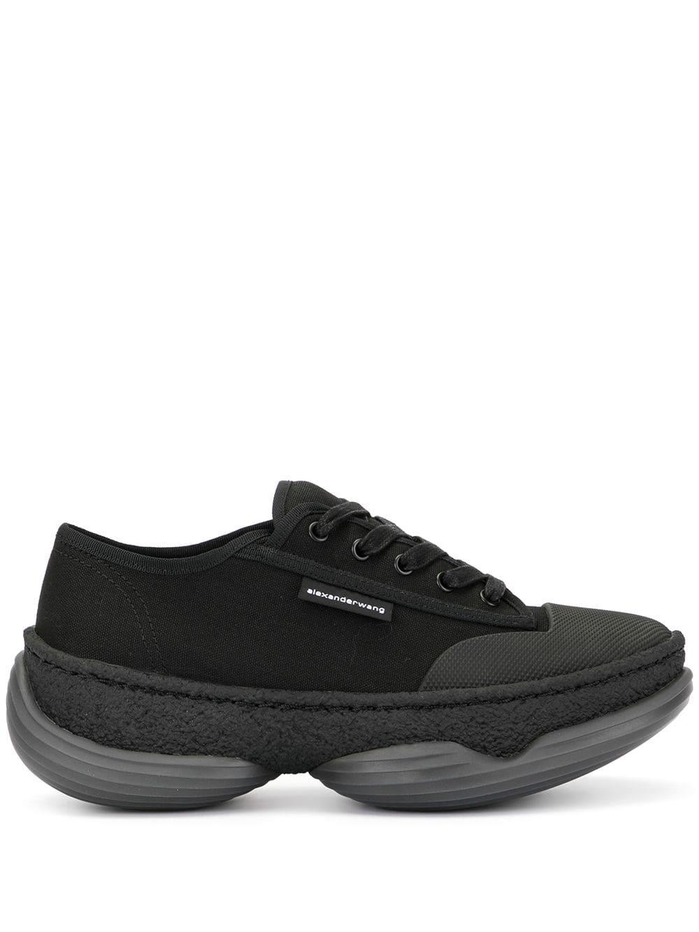 Alexander Wang Canvas A1 Low-top Sneakers in Black - Lyst