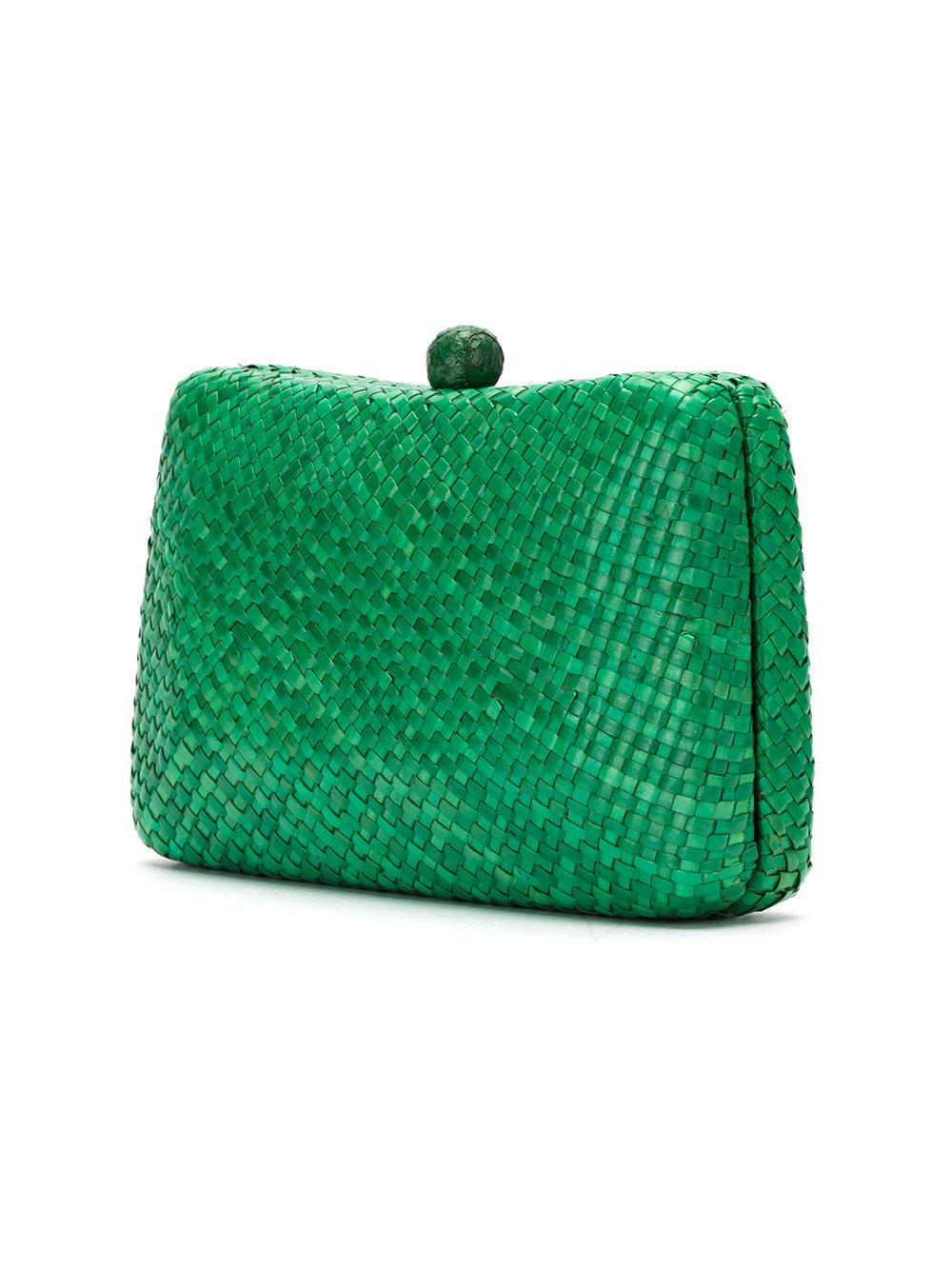 Serpui Clutch Bag in Green - Lyst