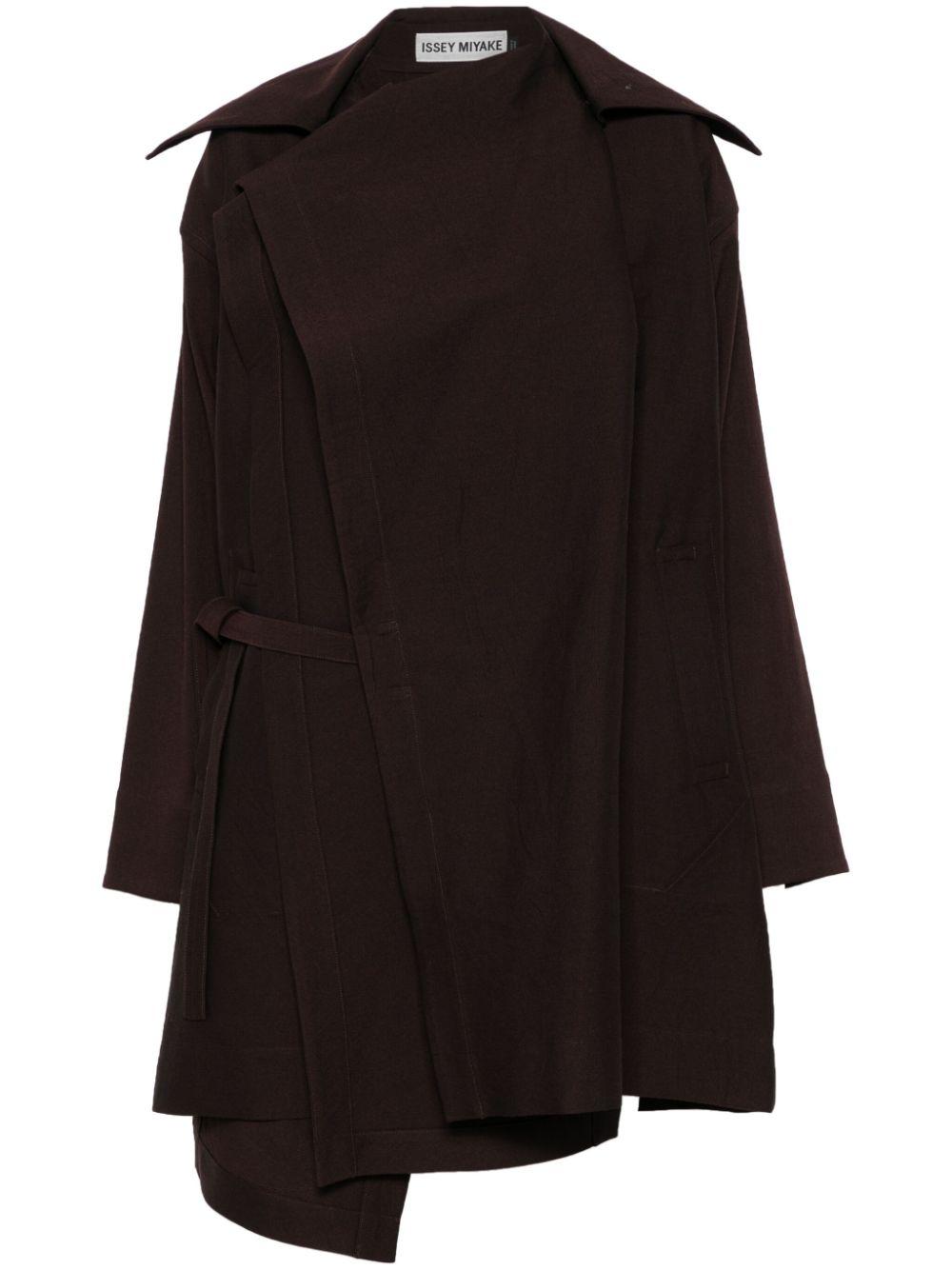 Issey Miyake レディース ブラック Enclothe コート コート