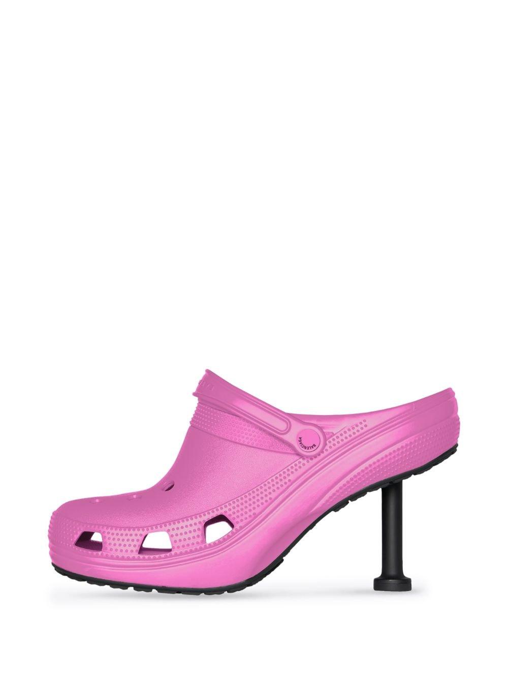 Balenciaga X Crocs Madame 80mm Pumps in Pink | Lyst