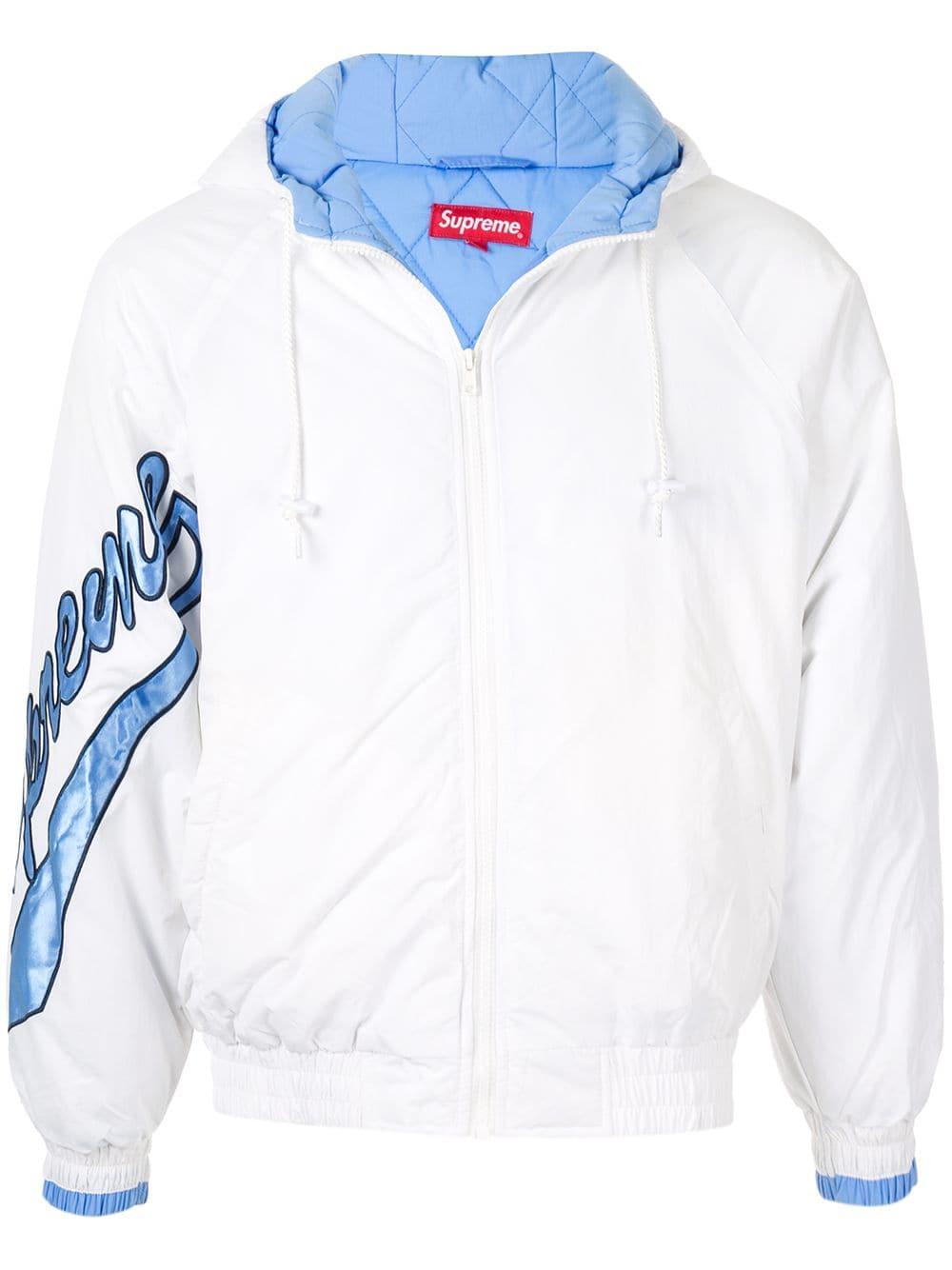 supreme white jacket