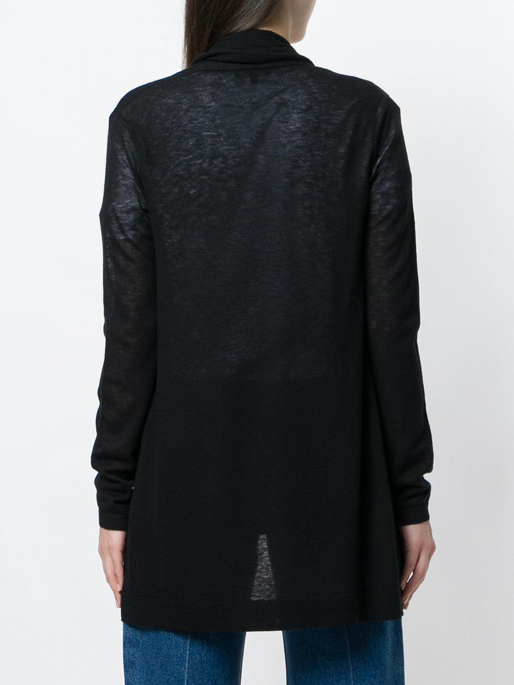 theory waterfall cardigan