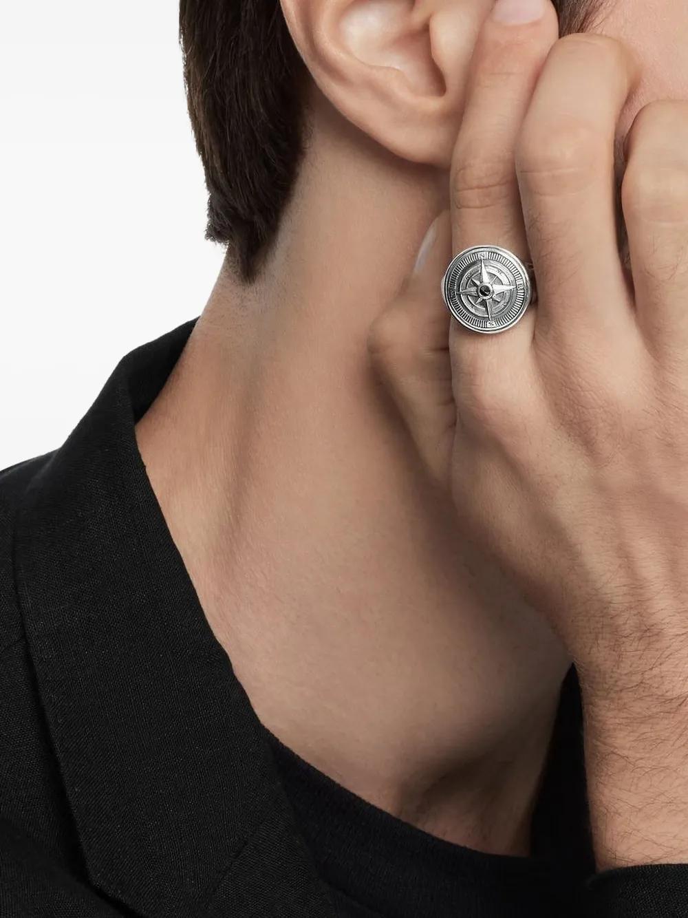 レア　David Yurman 925 ダイヤモンド　天然プラシオライト　リング メンズ David Yurman リングが¥88,500〜 | Lyst