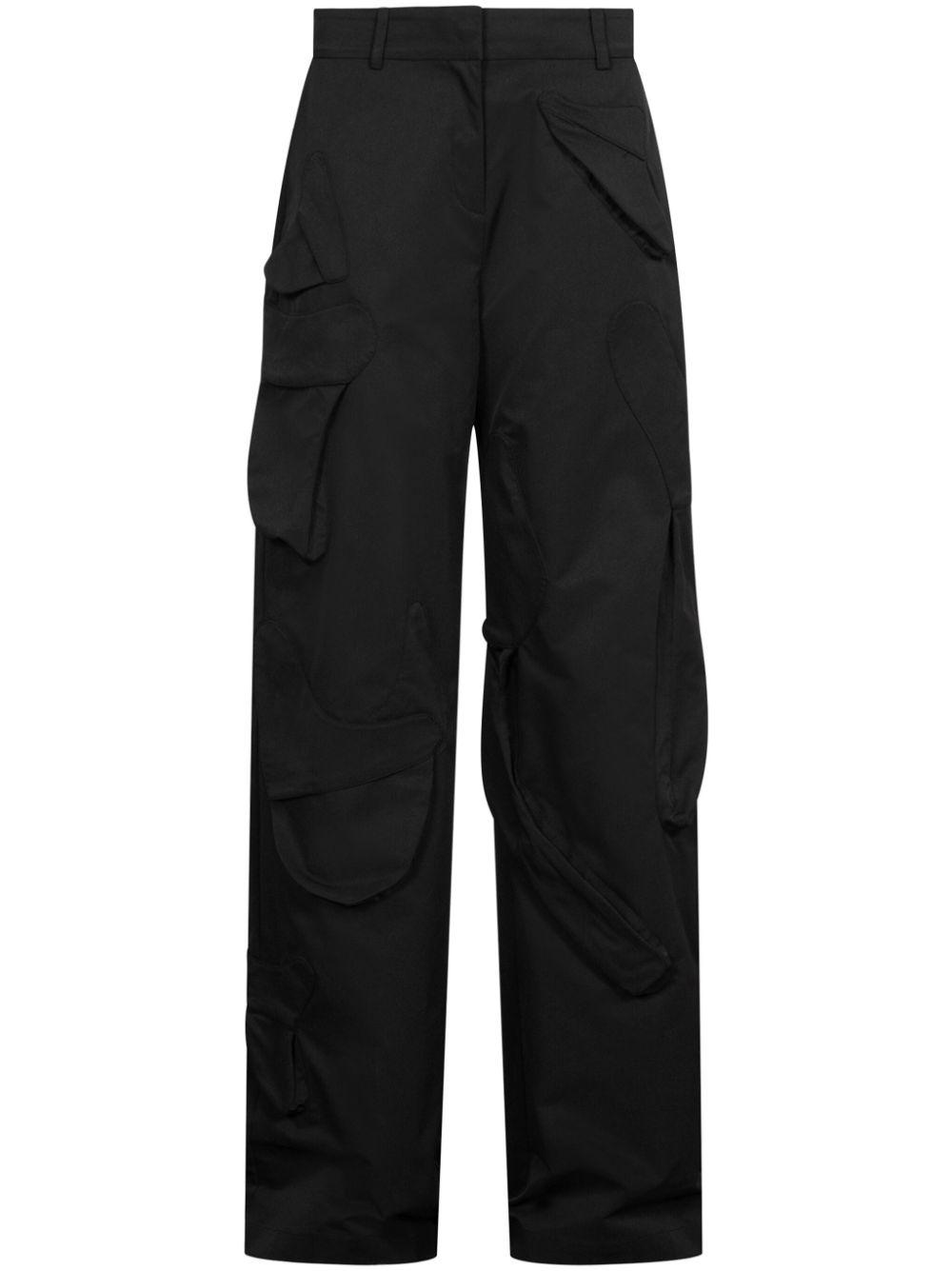 HELIOT EMIL レディース ブラック Conflagant パンツ パンツ 