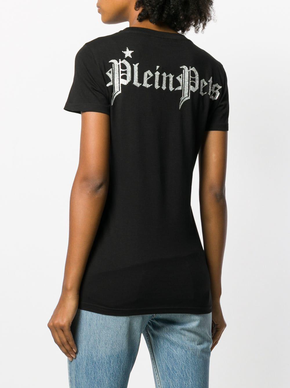 Philipp Plein Pets Teddy Bear T-shirt in Black | Lyst