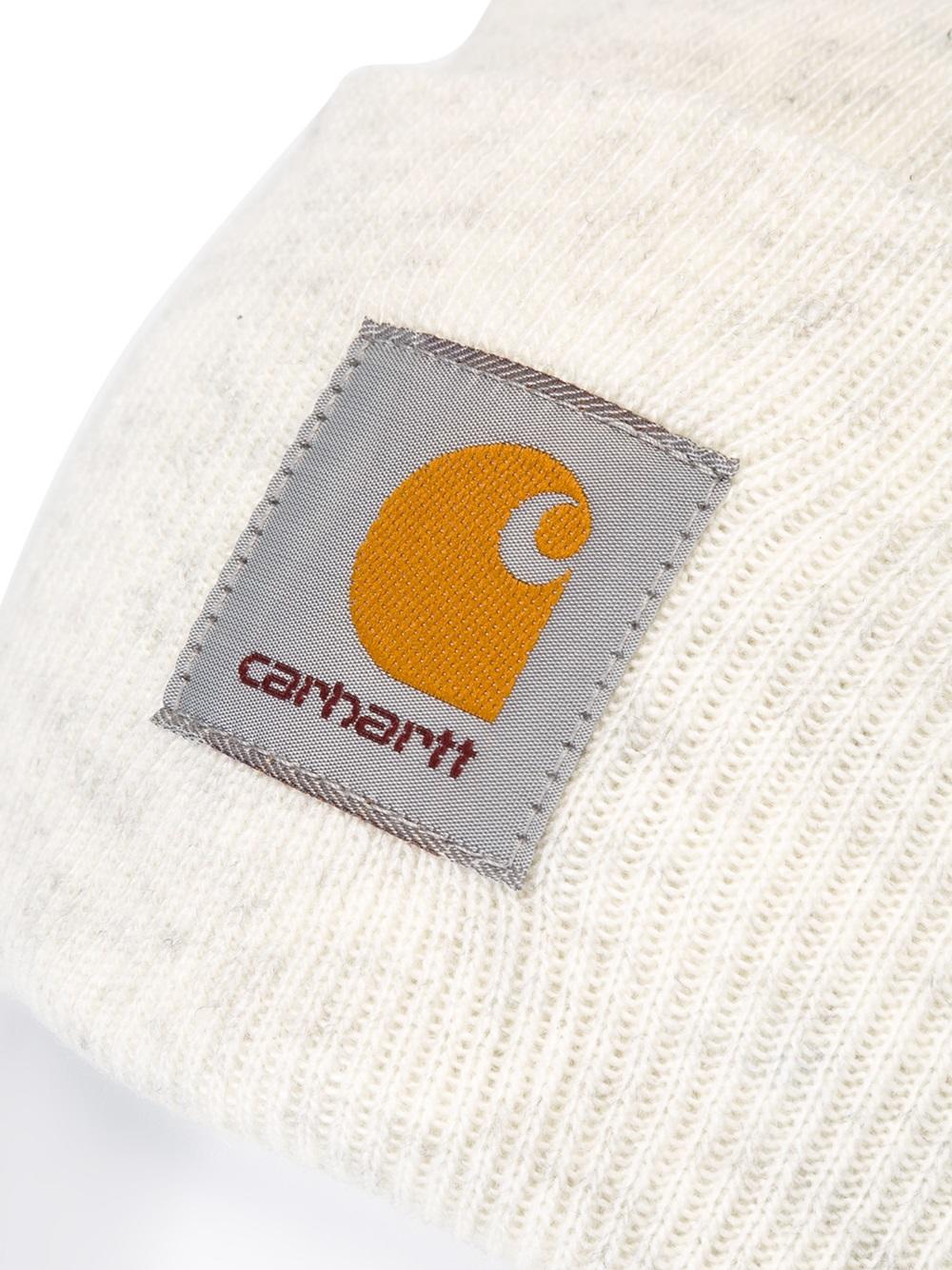 Carhartt Logo Patch Beanie for Men - Lyst