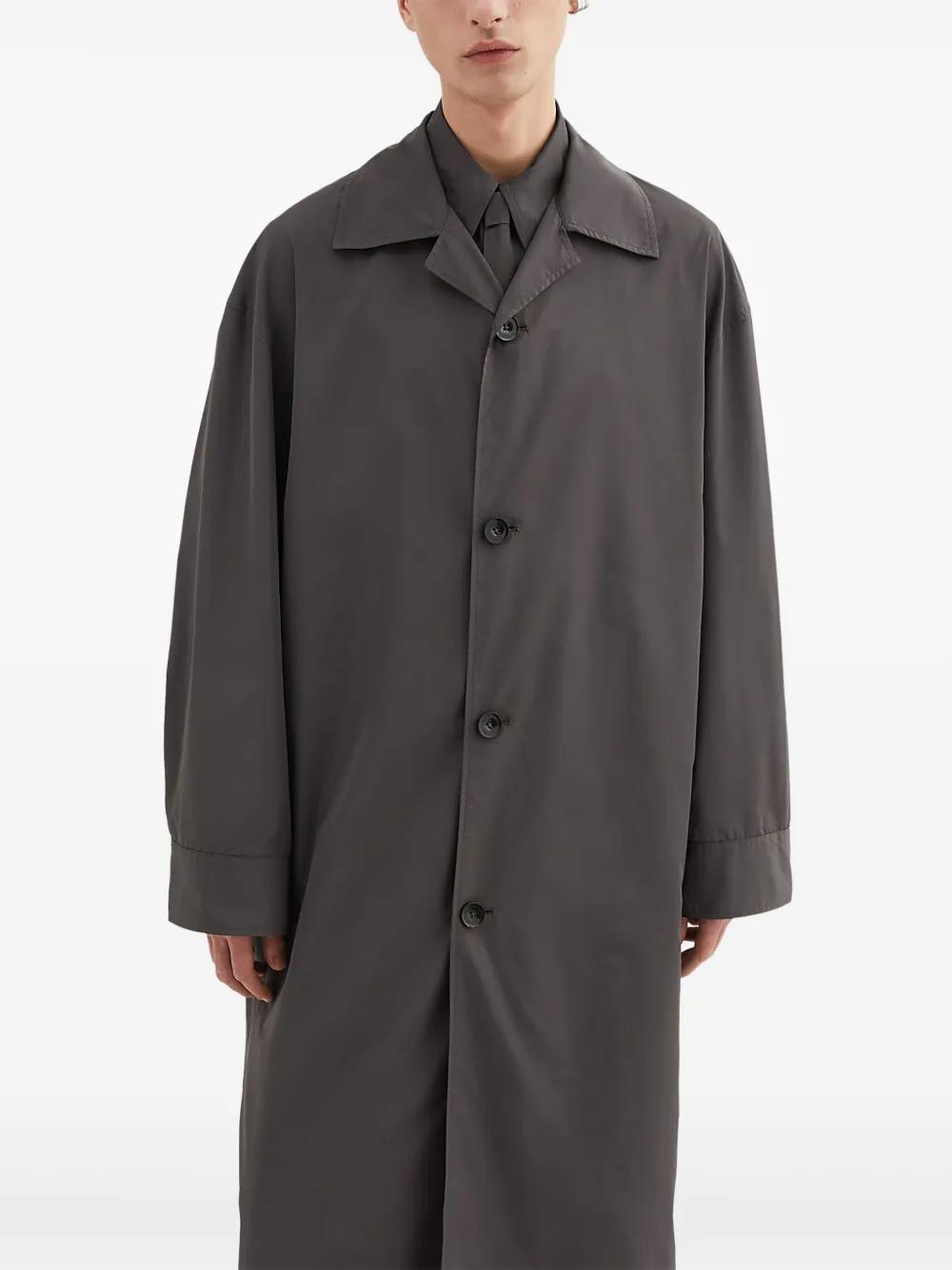 直営店☆JIL SANDER☆最終SALE! シングルブレスト ロング コート メンズ Jil Sander ロングコート & ウィンターコート