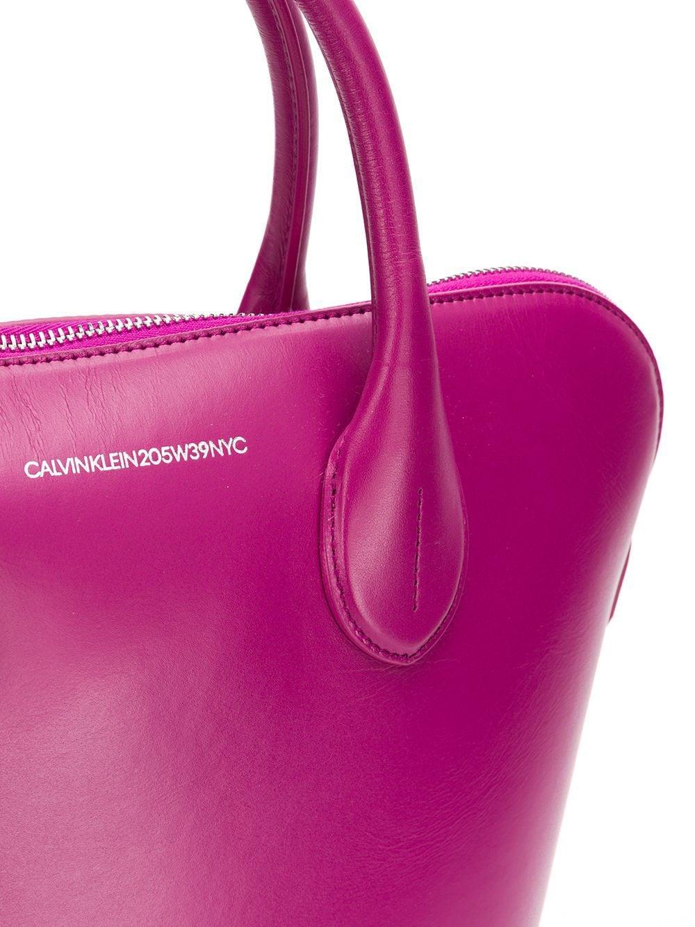 calvin klein pink tote bag