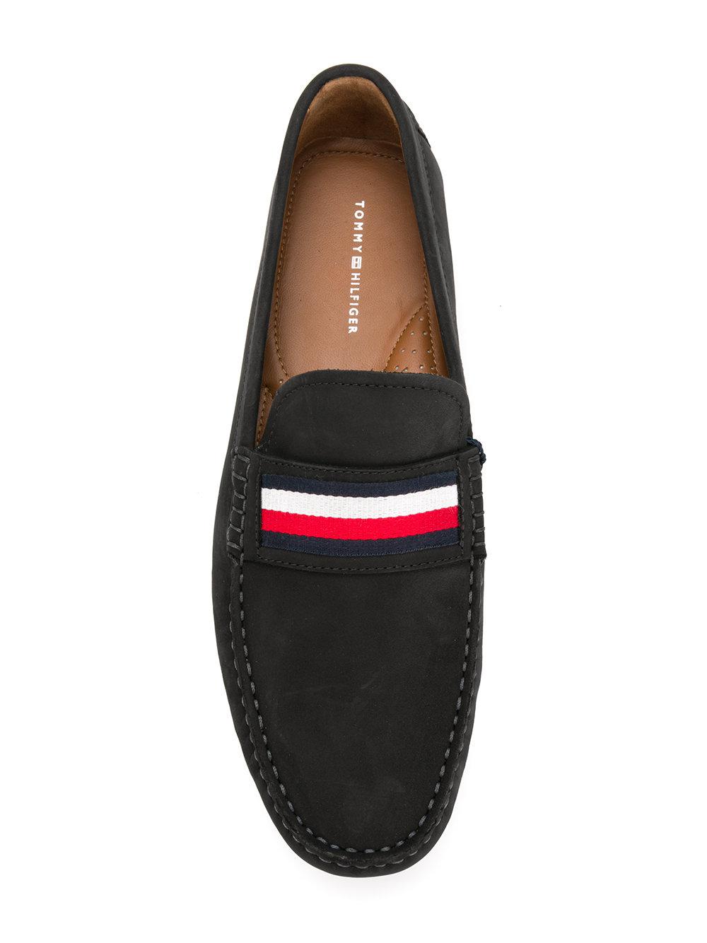 tommy hilfiger leather loafers