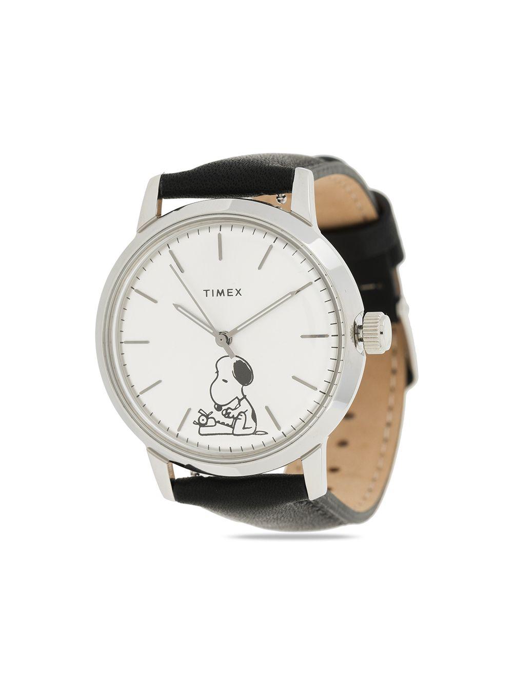 Timex X Peanuts Marlin Typing Snooping 70th Anniversary 40mm in ...