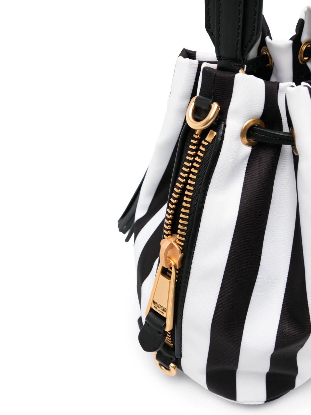 Striped hotsell bucket bag