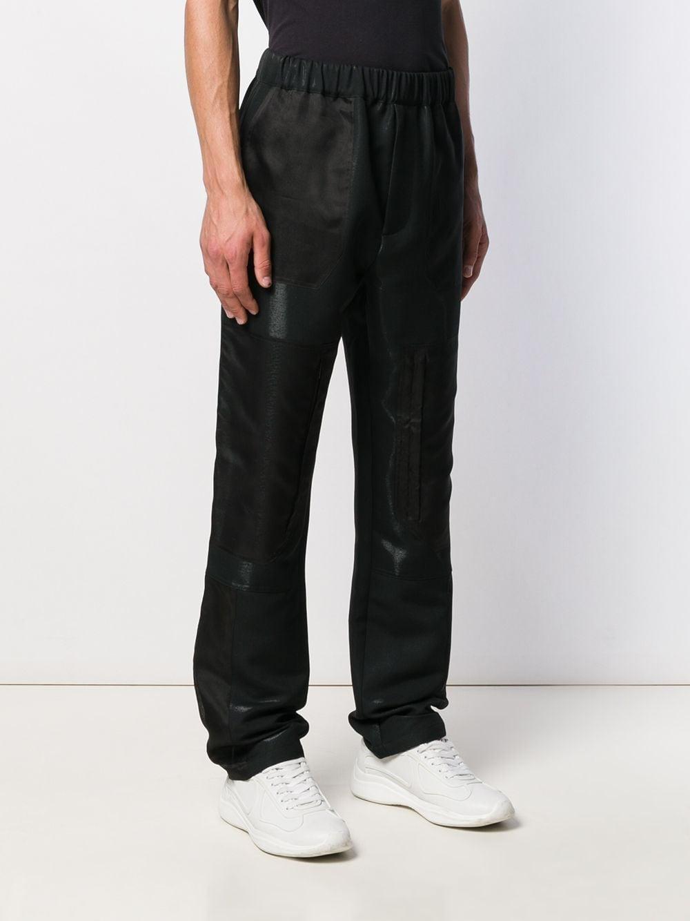 Fendi Wool Slip Pocket joggers in Black for Men - Lyst