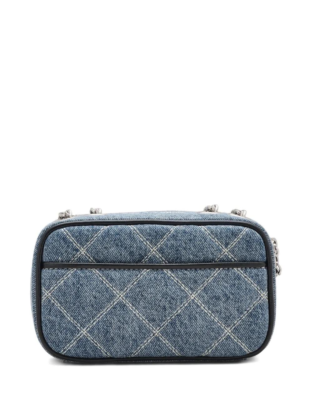 ショルダーバッグ・ポシェット MARC JACOBS THE QUILTED DENIM CHAIN SACK BAG LARGE Marc Jacobs The Quilted Denim Large Chain Sack Bag | Blue